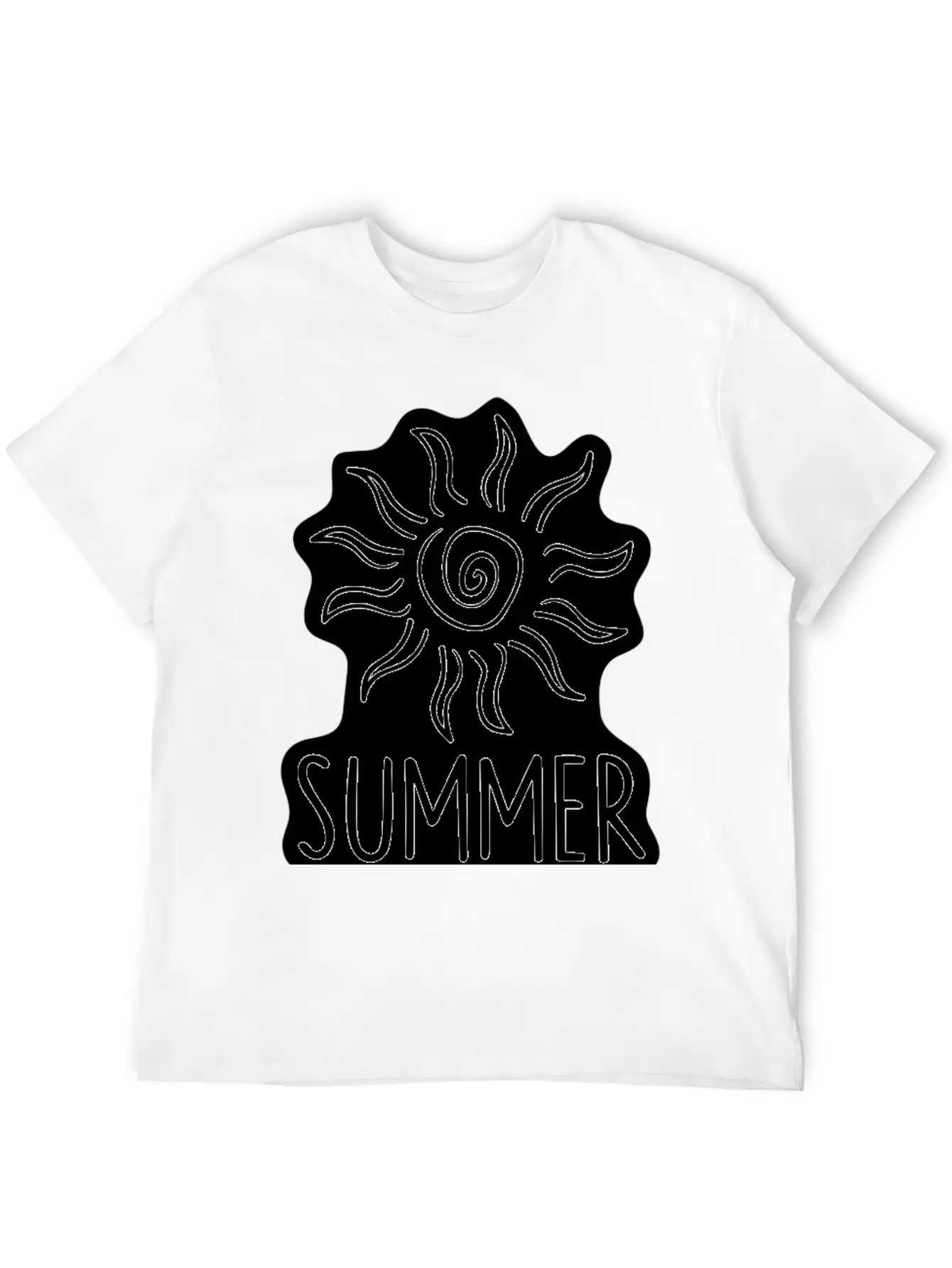Summer Vibes Basic Graphic T-Shirt – Daily Comfort In Soft Cotton