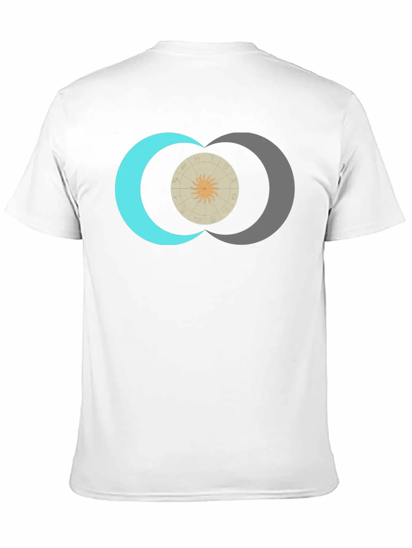 Sun And Moon Stylish Everyday T-Shirt – Unisex Basic Cotton Tee