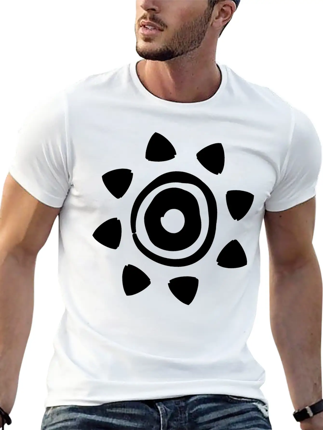Sun Basic Graphic T-Shirt – Daily Comfort In Soft Cotton
