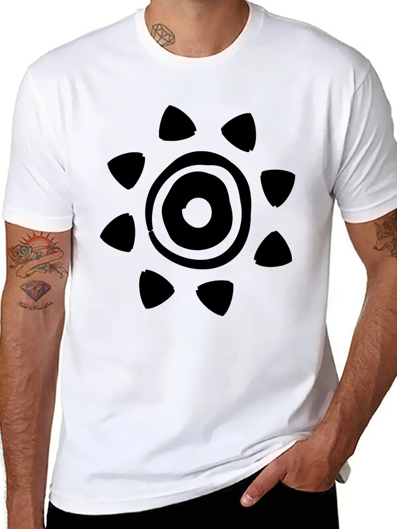 Sun Basic Graphic T-Shirt – Daily Comfort In Soft Cotton