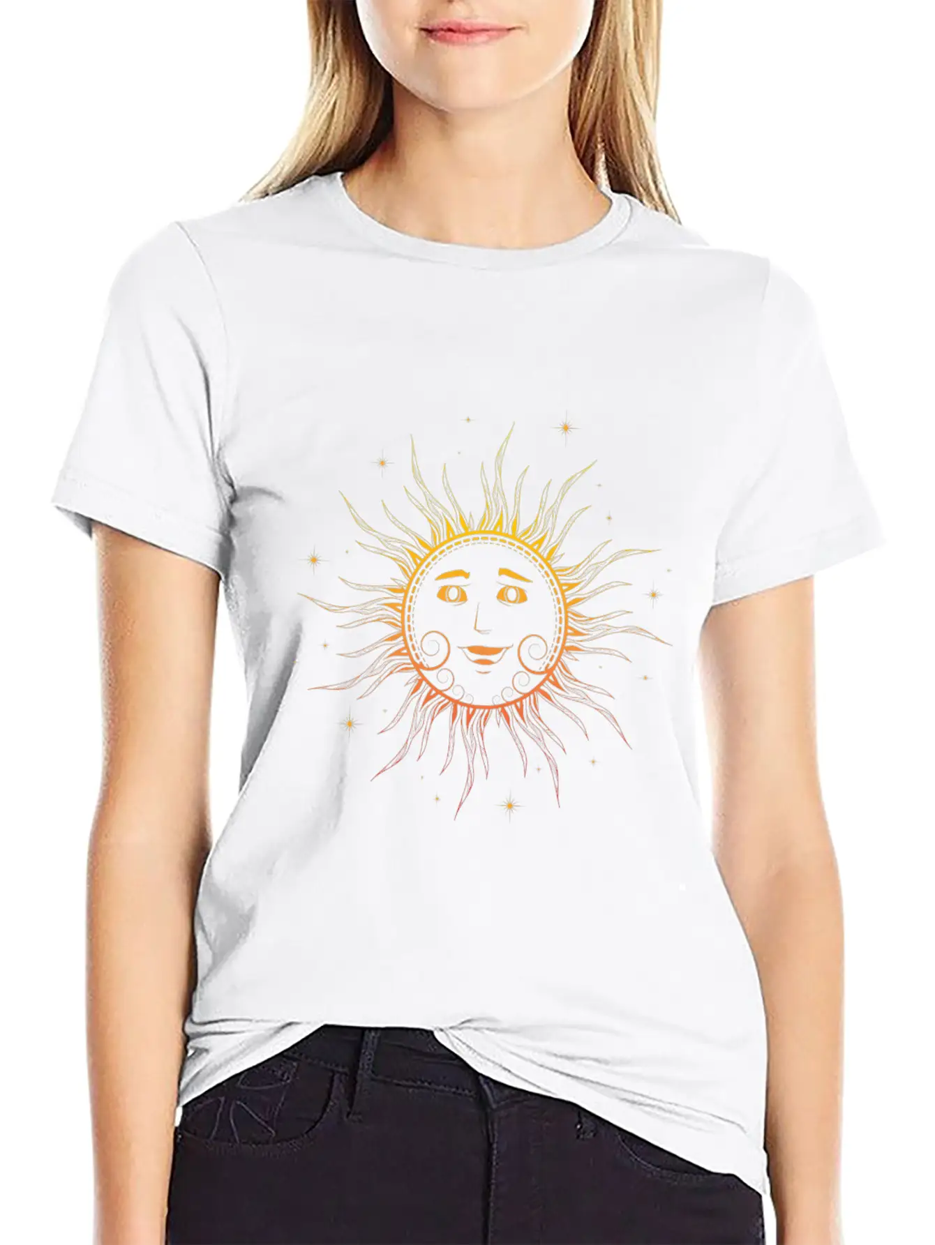 Sun Face Essential Unisex Summer Tee – Soft Cotton Casual Fit