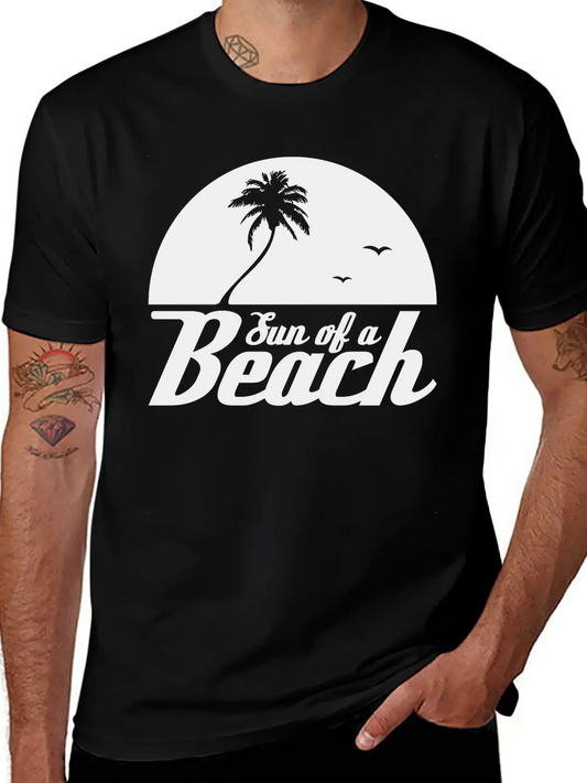 Sun Of A Beach Timeless Short Sleeve Tee – Comfy And Minimalist Design