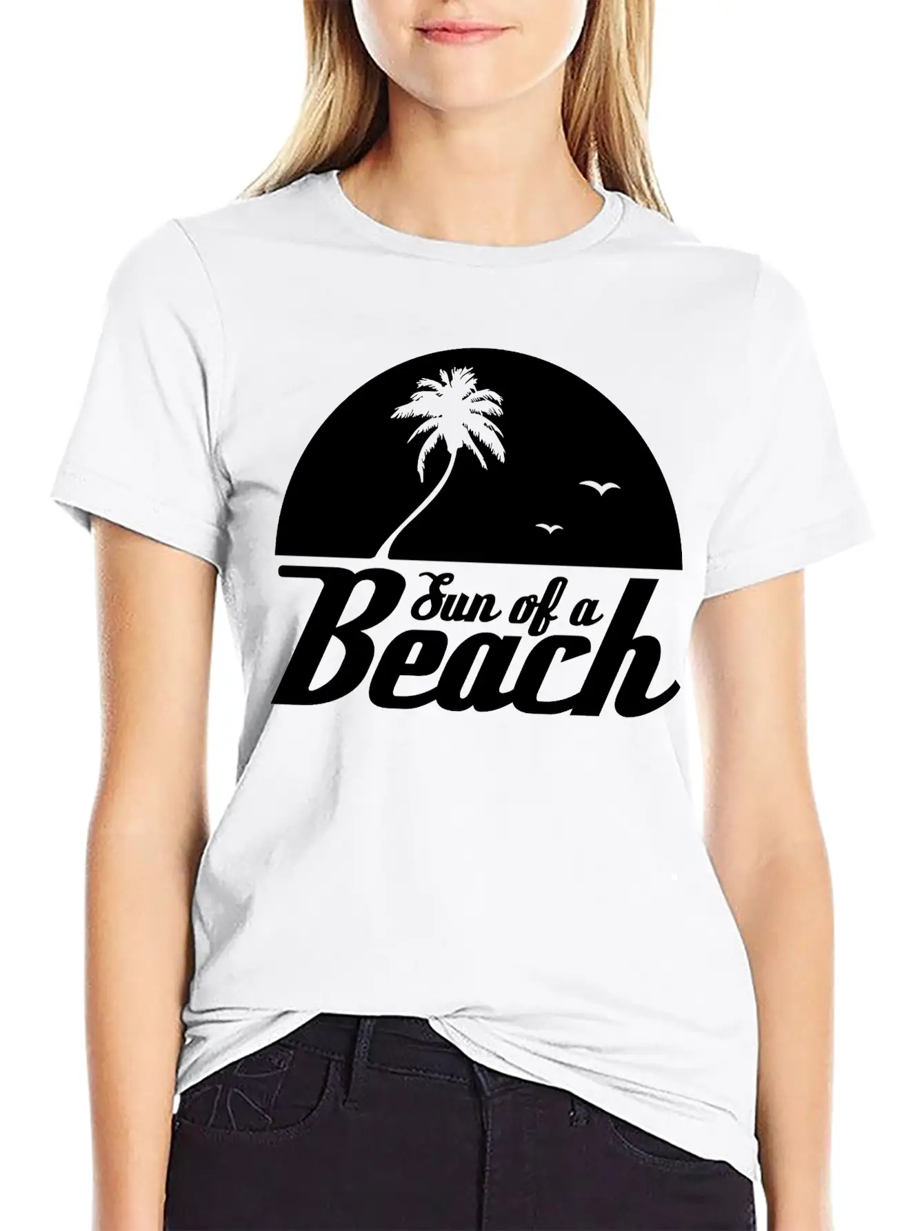 Sun Of A Beach Timeless Short Sleeve Tee – Comfy And Minimalist Design
