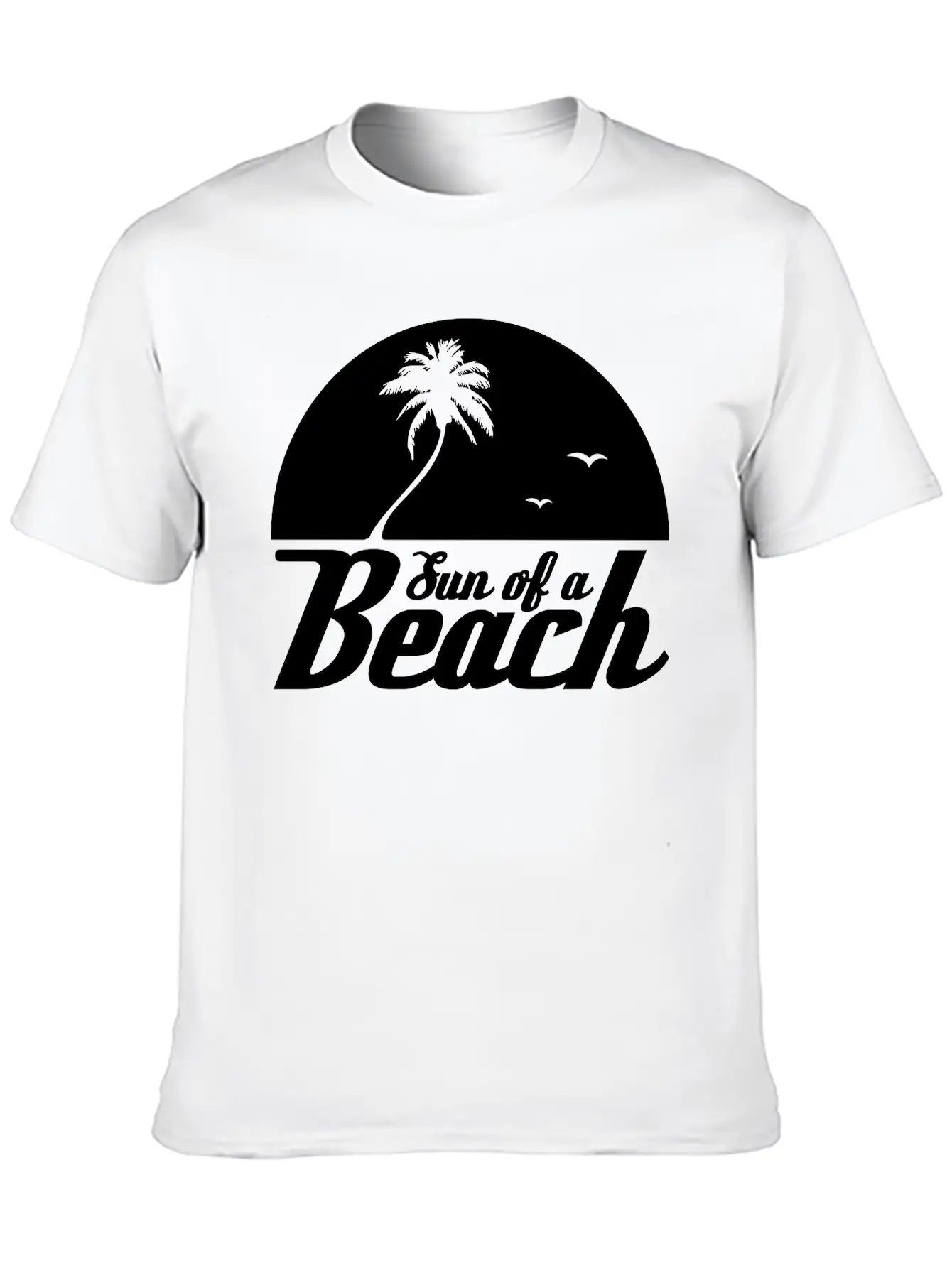 Sun Of A Beach Timeless Short Sleeve Tee – Comfy And Minimalist Design
