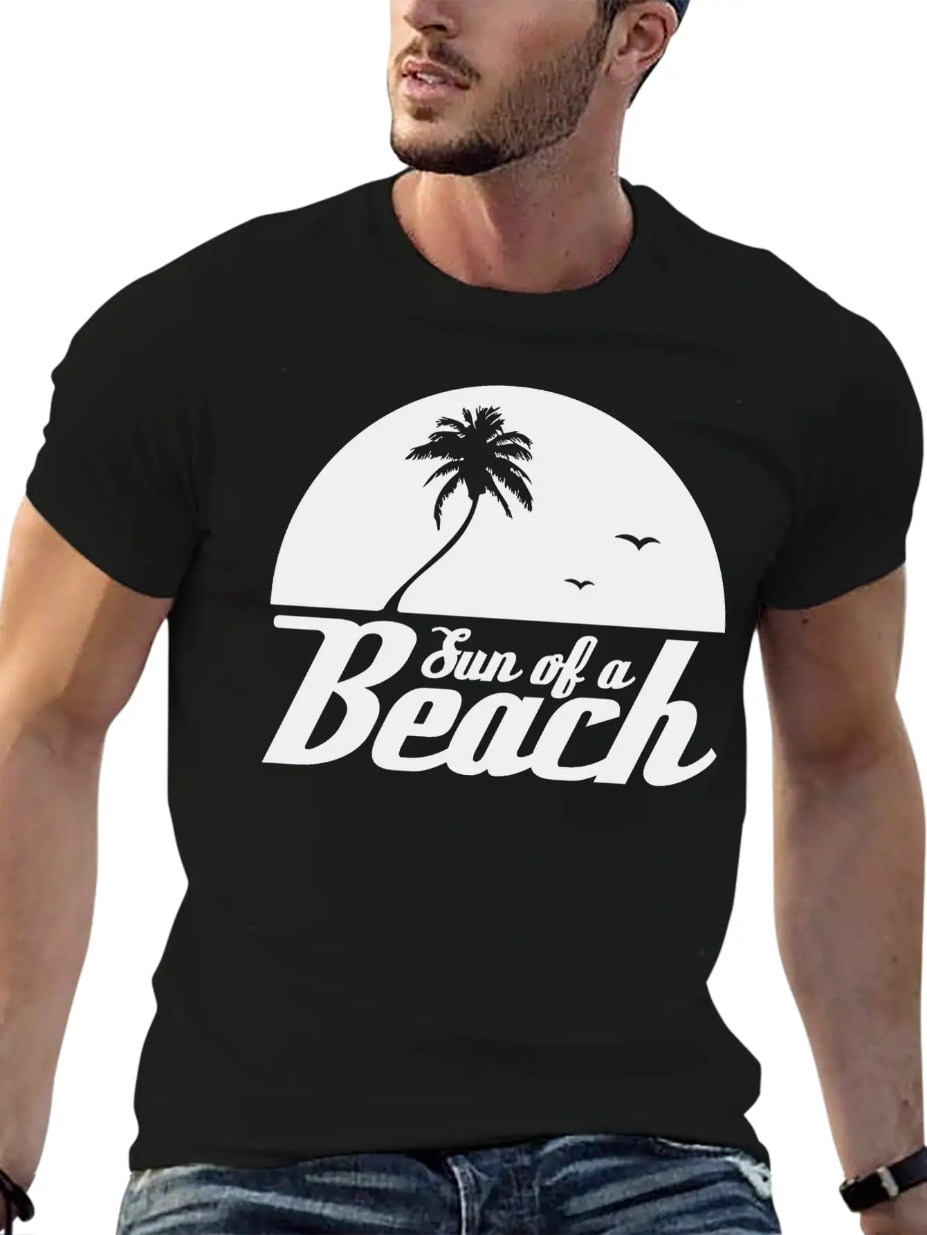 Sun Of A Beach Timeless Short Sleeve Tee – Comfy And Minimalist Design