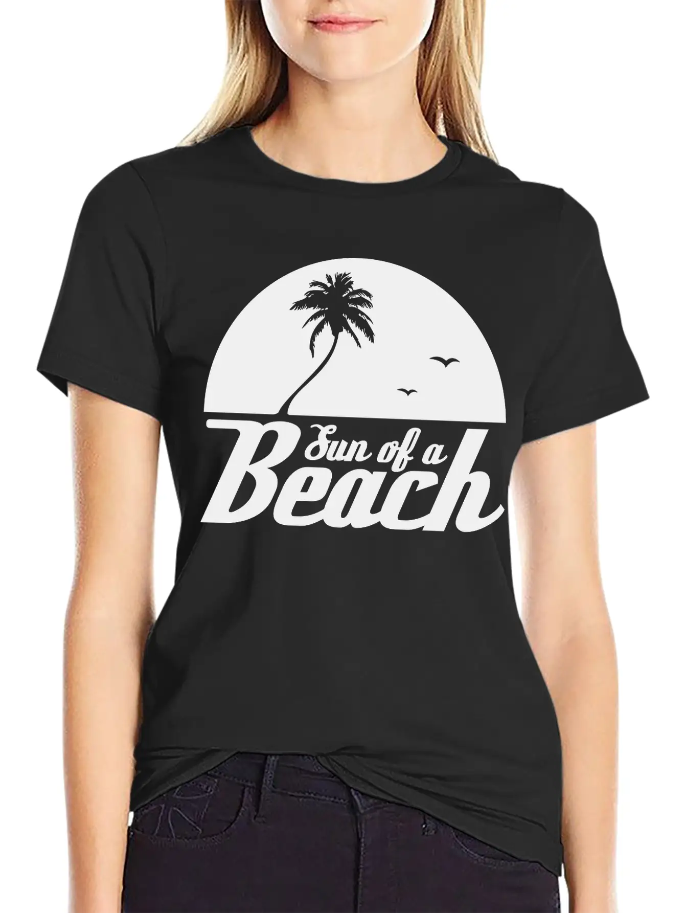 Sun Of A Beach Timeless Short Sleeve Tee – Comfy And Minimalist Design