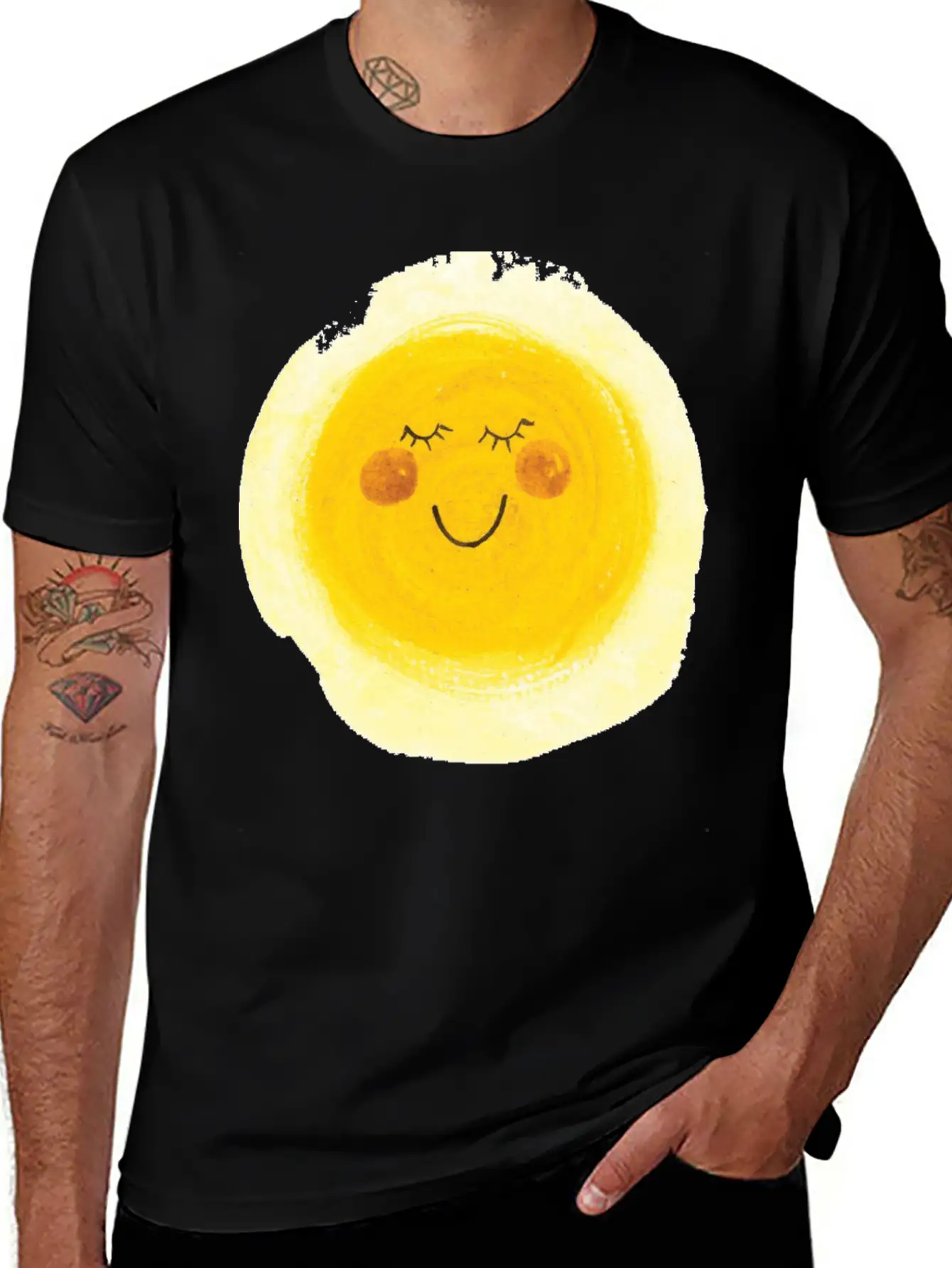 Sun Unisex Short Sleeve Soft Cotton T-Shirt – Casual Everyday Wear