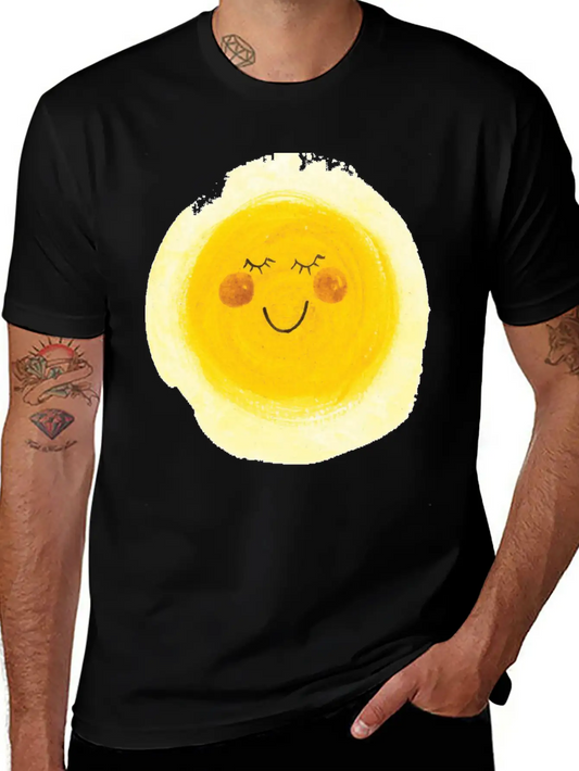 Sun Unisex Short Sleeve Soft Cotton T-Shirt – Casual Everyday Wear