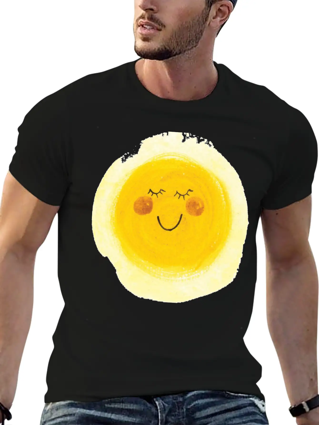 Sun Unisex Short Sleeve Soft Cotton T-Shirt – Casual Everyday Wear