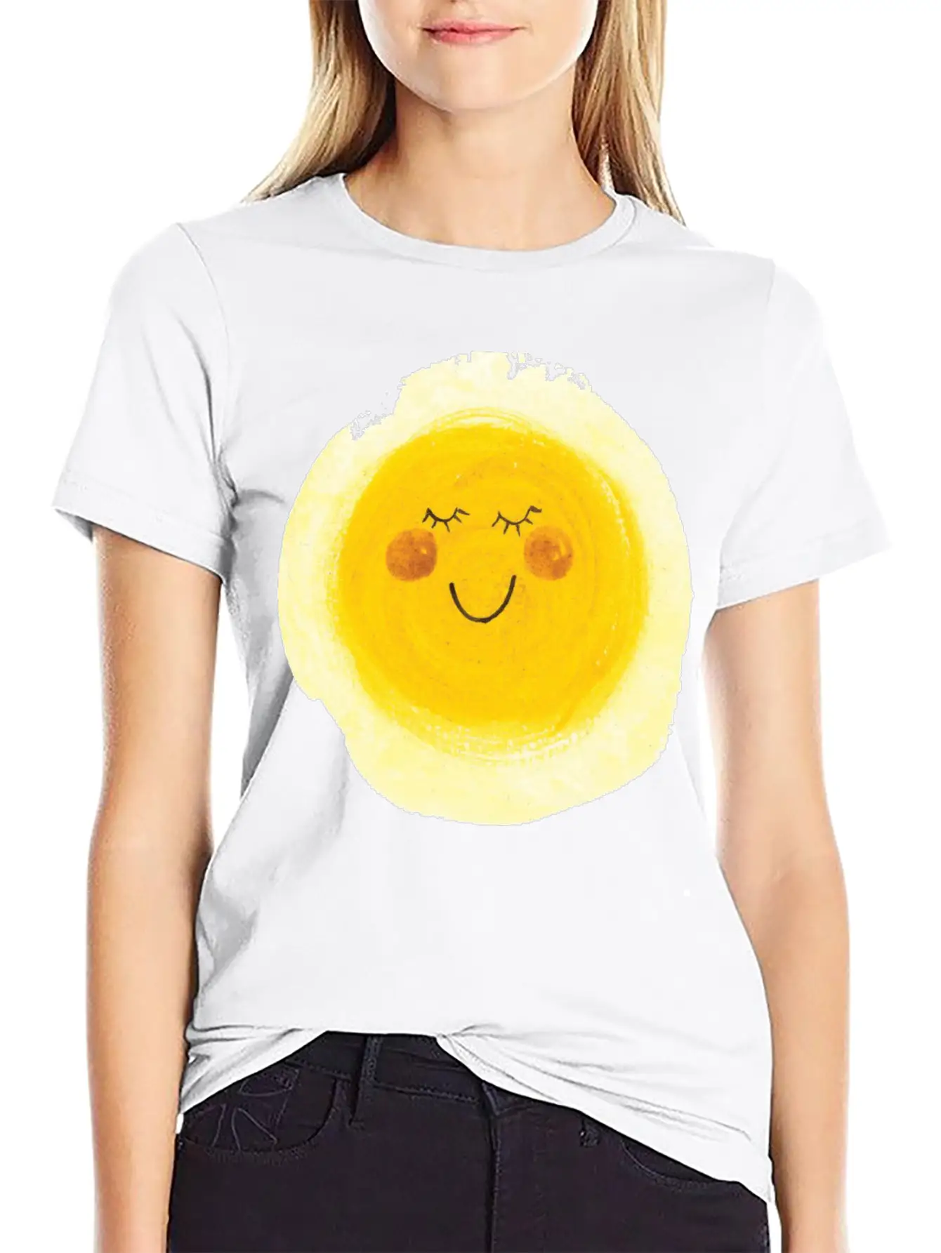 Sun Unisex Short Sleeve Soft Cotton T-Shirt – Casual Everyday Wear