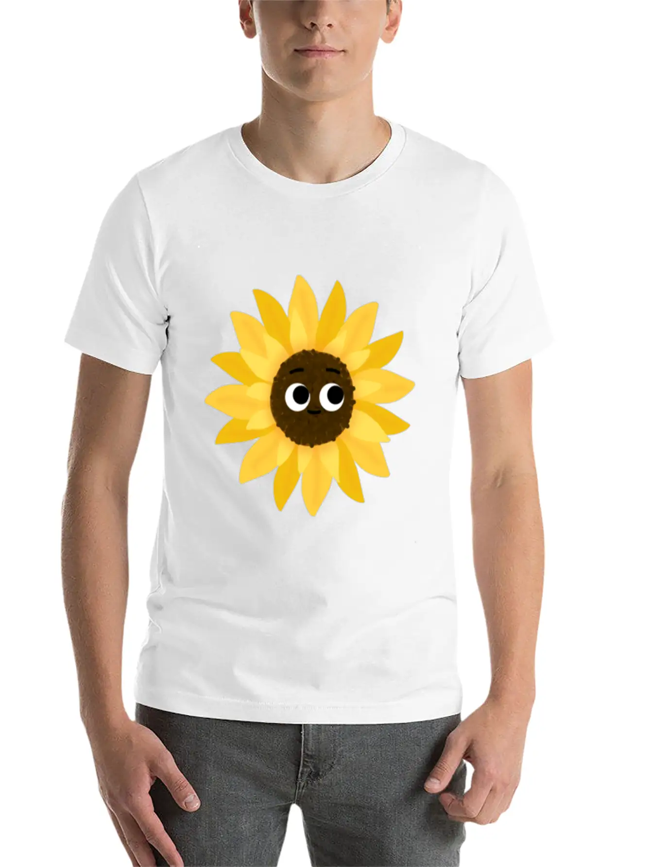 Sunflower Butterflies Dreams Monarchs Natural Comfortable Minimalist Graphic Tee – Summer Style Essential