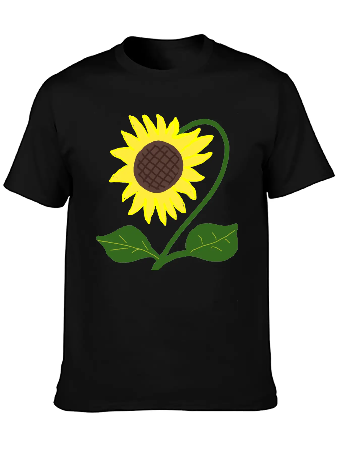 Sunflower Unisex Casual T-Shirt – Clean Design For Daily Comfort
