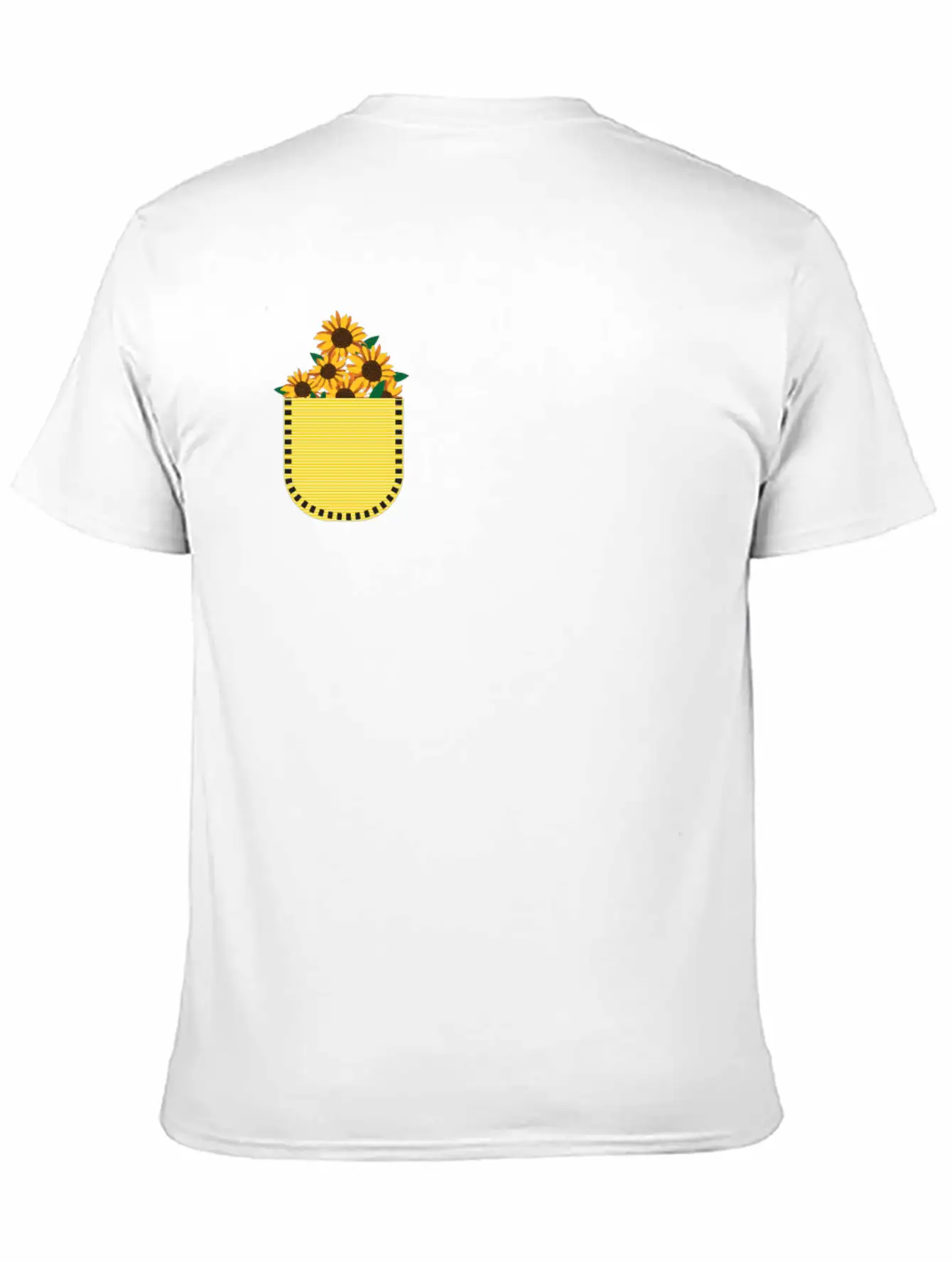 Sunflowers Says Its Always Sunny Unisex Short Sleeve Soft Cotton T-Shirt – Casual Everyday Wear