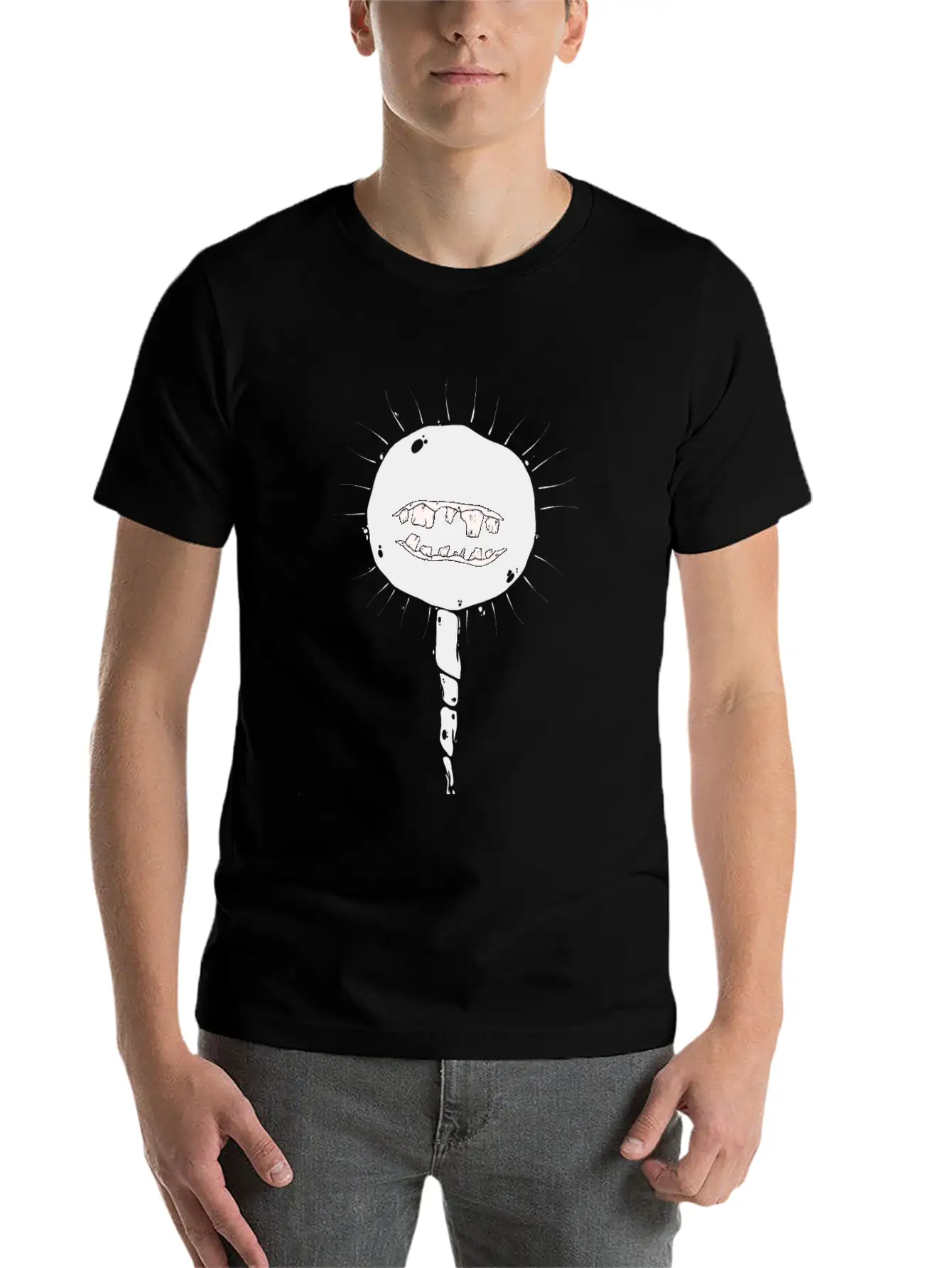 Sunny Smile Stylish Everyday T-Shirt – Unisex Basic Cotton Tee