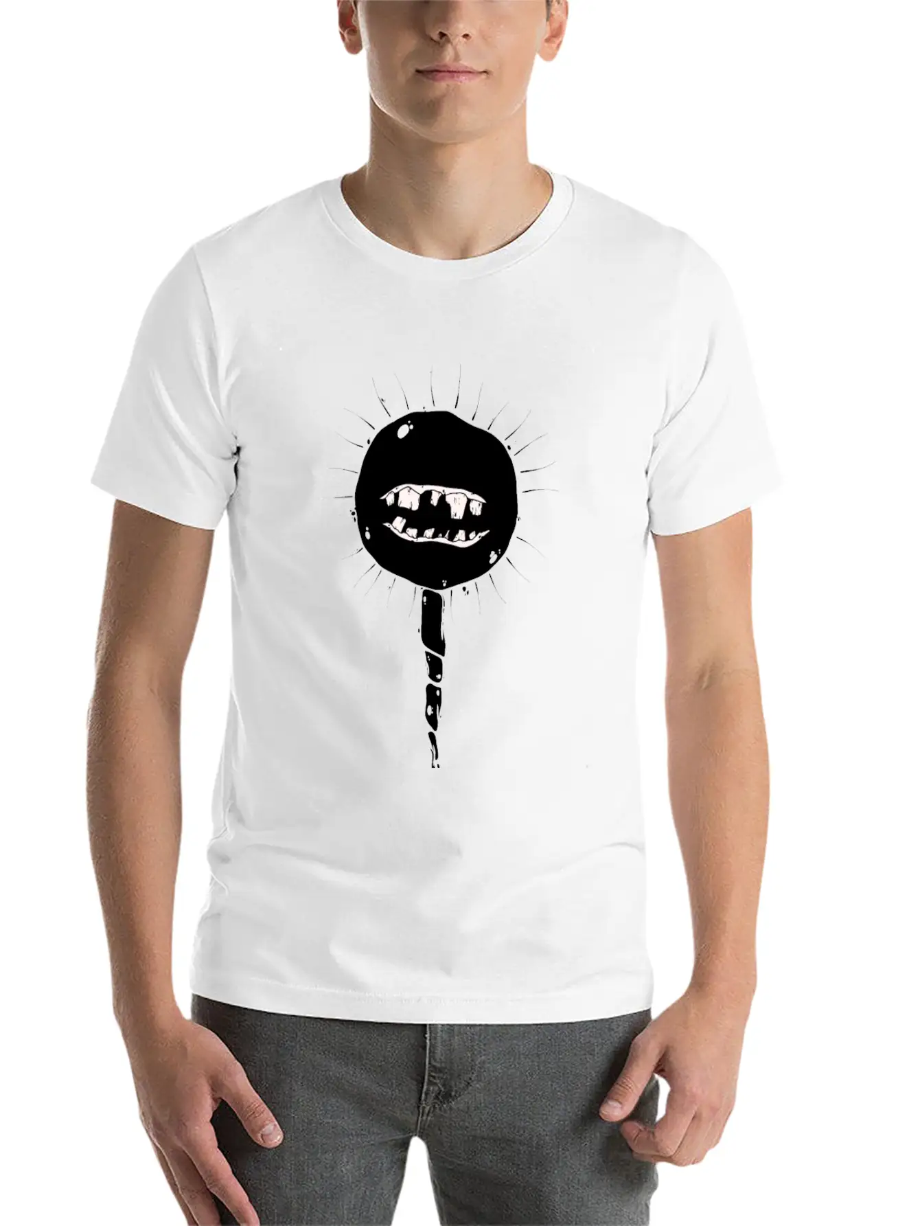 Sunny Smile Stylish Everyday T-Shirt – Unisex Basic Cotton Tee