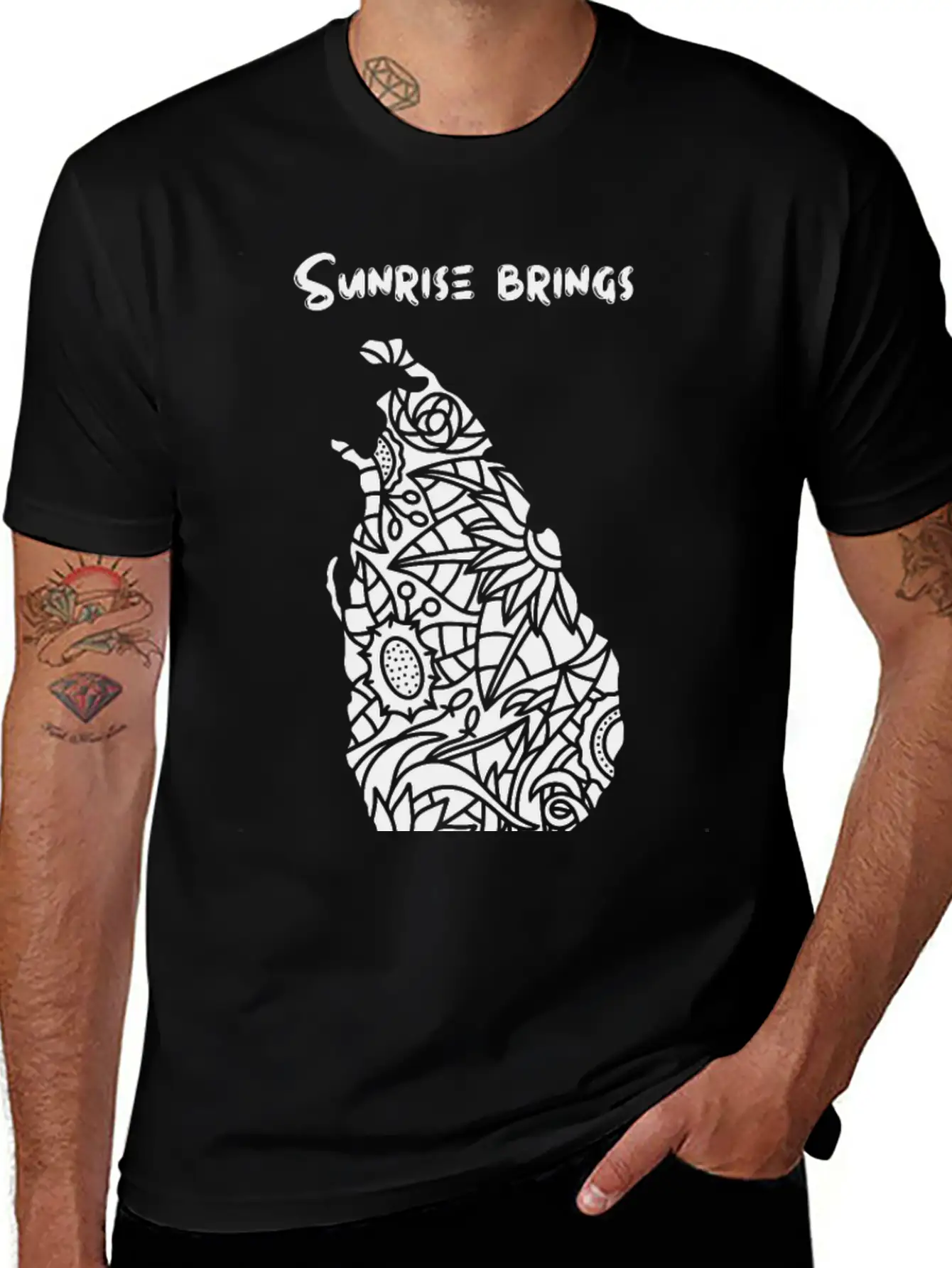 Sunrise Brings Limitless Possibilities Stylish Everyday T-Shirt – Unisex Basic Cotton Tee