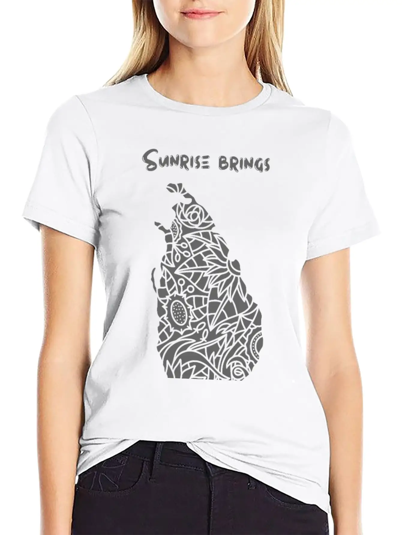 Sunrise Brings Limitless Possibilities Stylish Everyday T-Shirt – Unisex Basic Cotton Tee