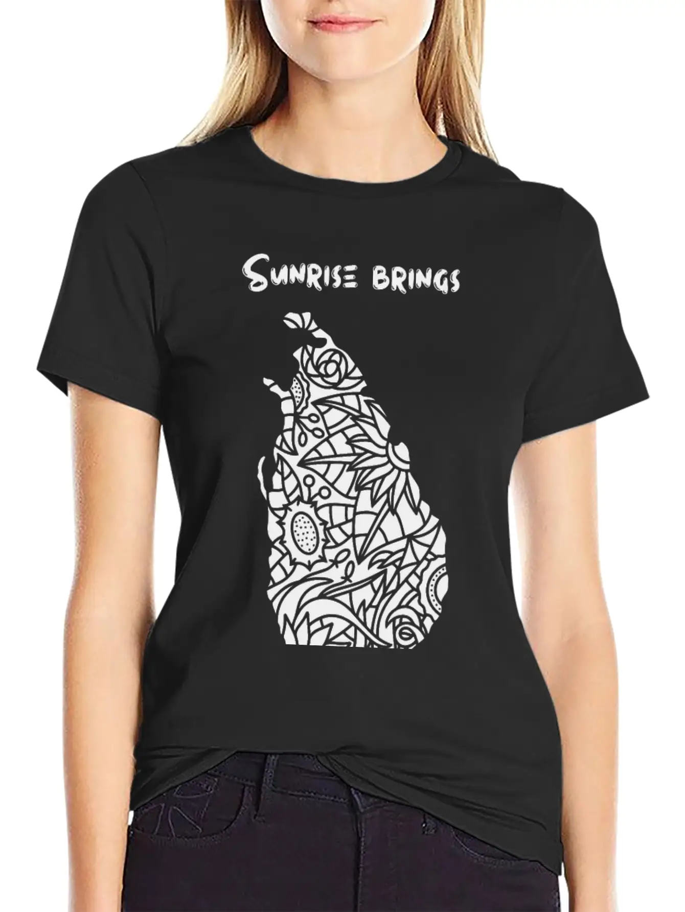Sunrise Brings Limitless Possibilities Stylish Everyday T-Shirt – Unisex Basic Cotton Tee