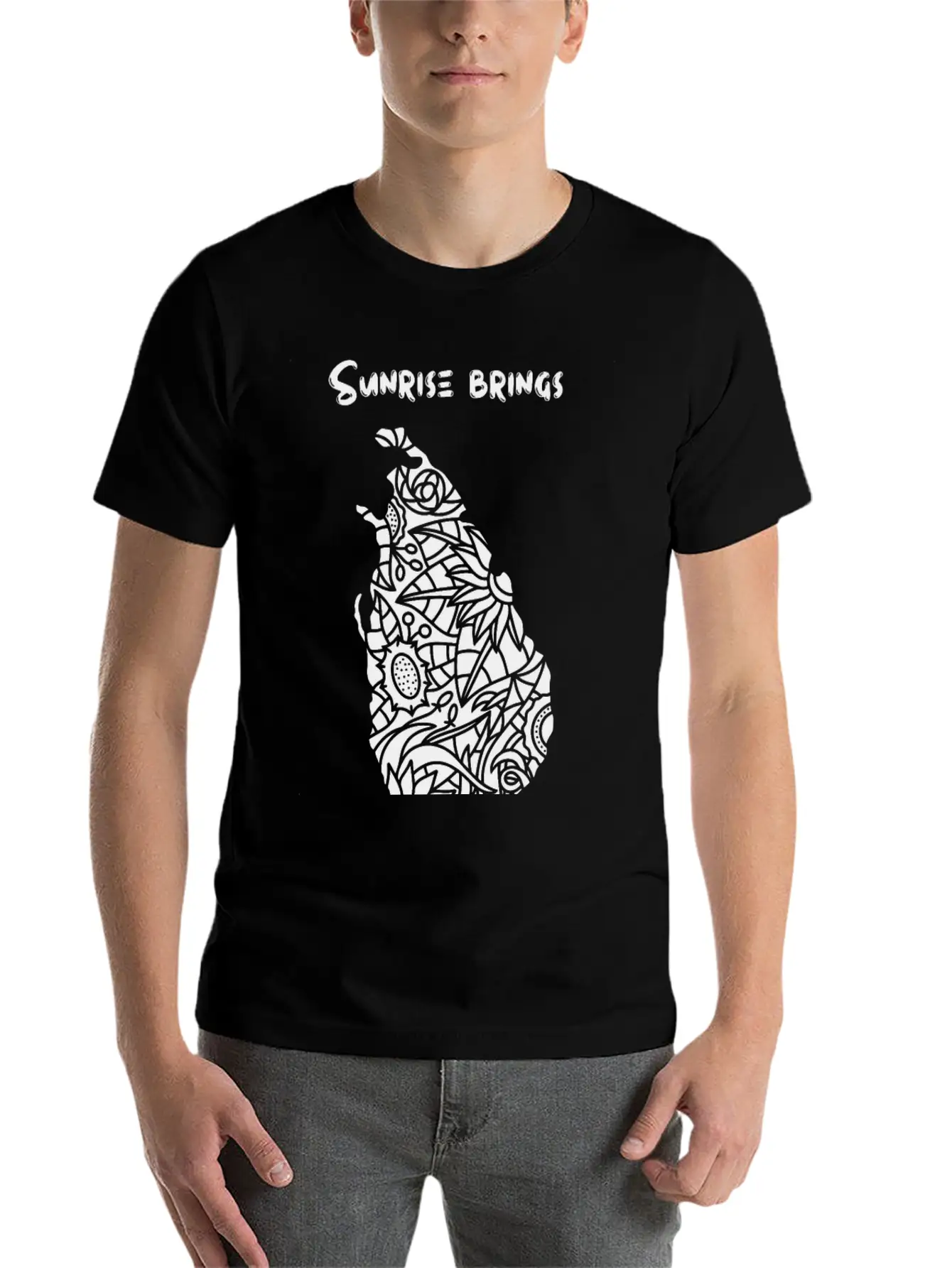 Sunrise Brings Limitless Possibilities Stylish Everyday T-Shirt – Unisex Basic Cotton Tee