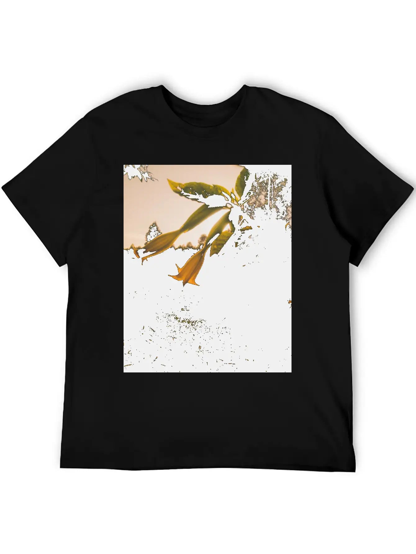 Sunrise Flower Stylish Everyday T-Shirt – Unisex Basic Cotton Tee