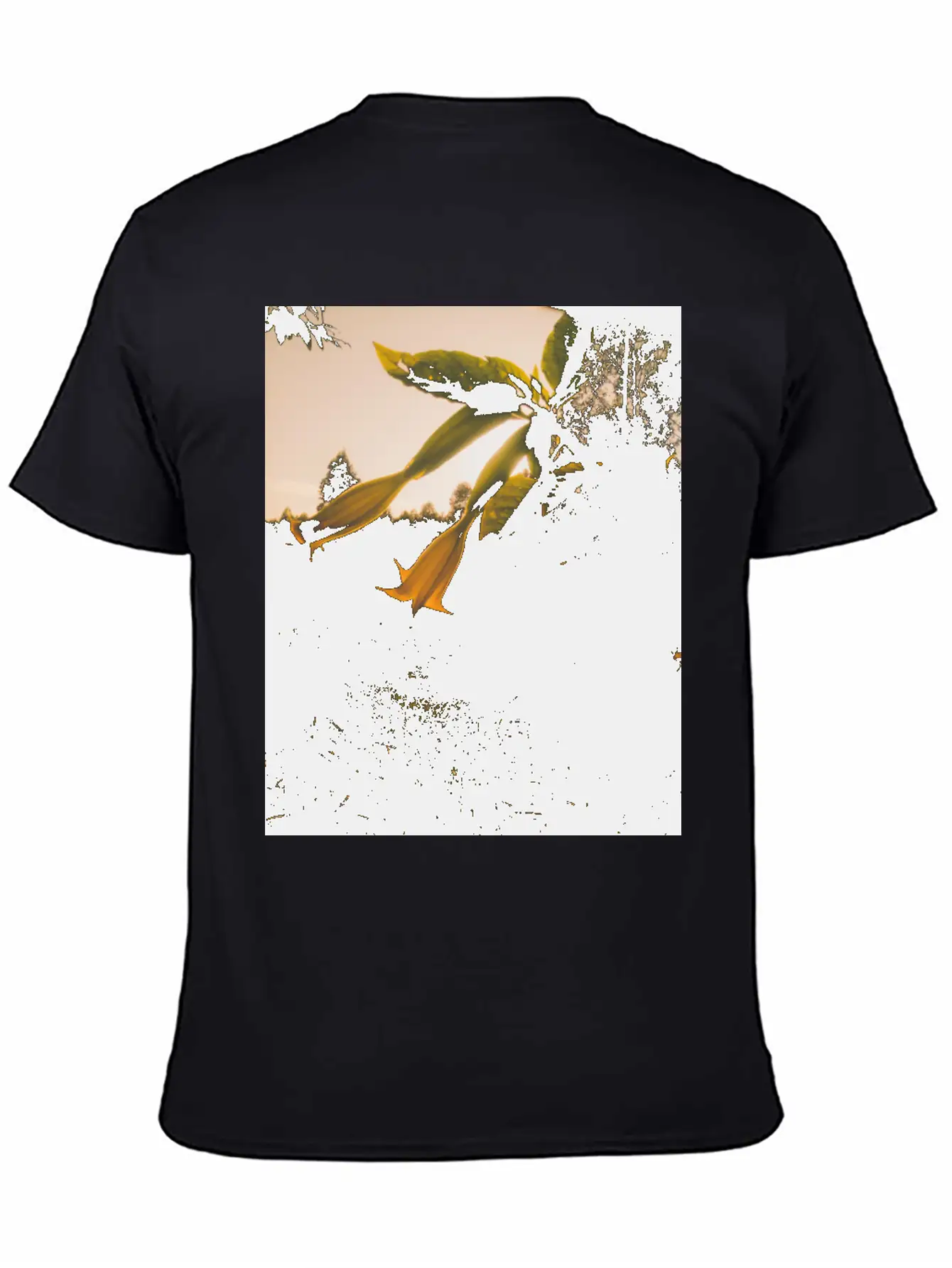 Sunrise Flower Stylish Everyday T-Shirt – Unisex Basic Cotton Tee