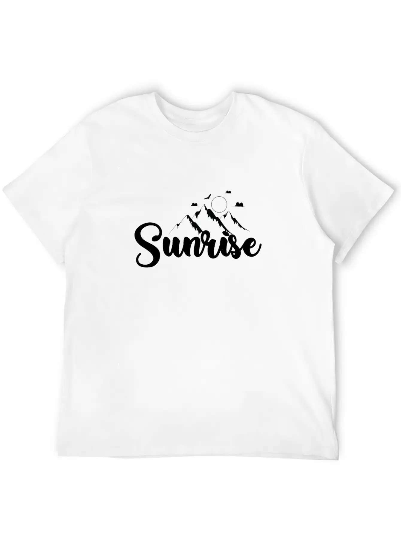 Sunrise In The Mountains Stylish Everyday T-Shirt – Unisex Basic Cotton Tee