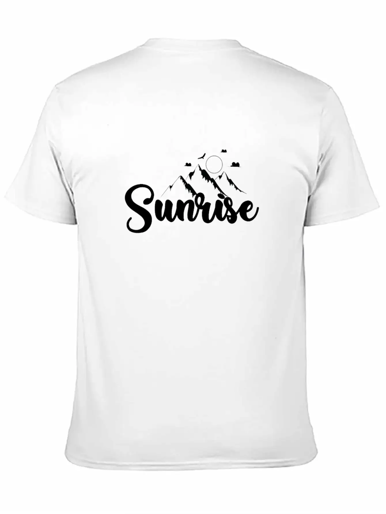 Sunrise In The Mountains Stylish Everyday T-Shirt – Unisex Basic Cotton Tee