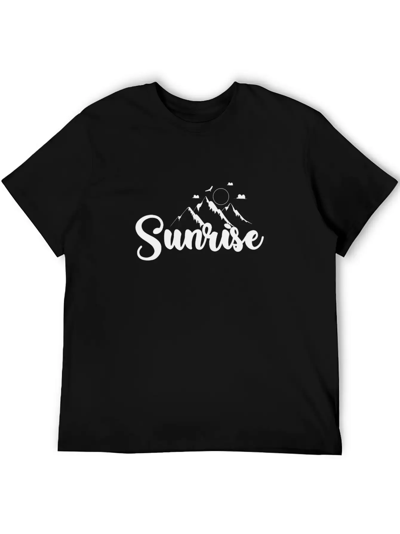 Sunrise In The Mountains Stylish Everyday T-Shirt – Unisex Basic Cotton Tee