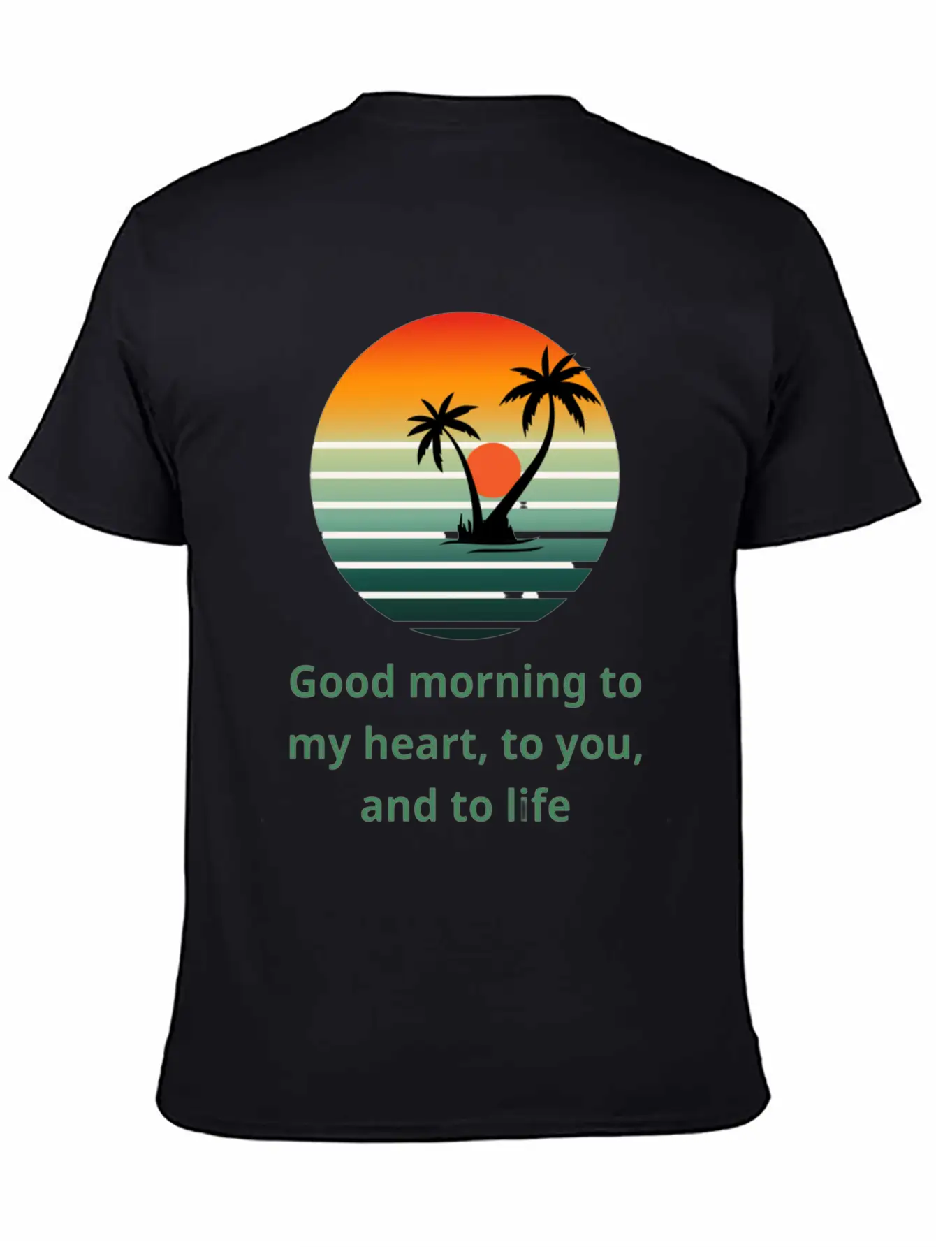 Sunrise Of Hope Unisex Short Sleeve Soft Cotton T-Shirt – Casual Everyday Wear