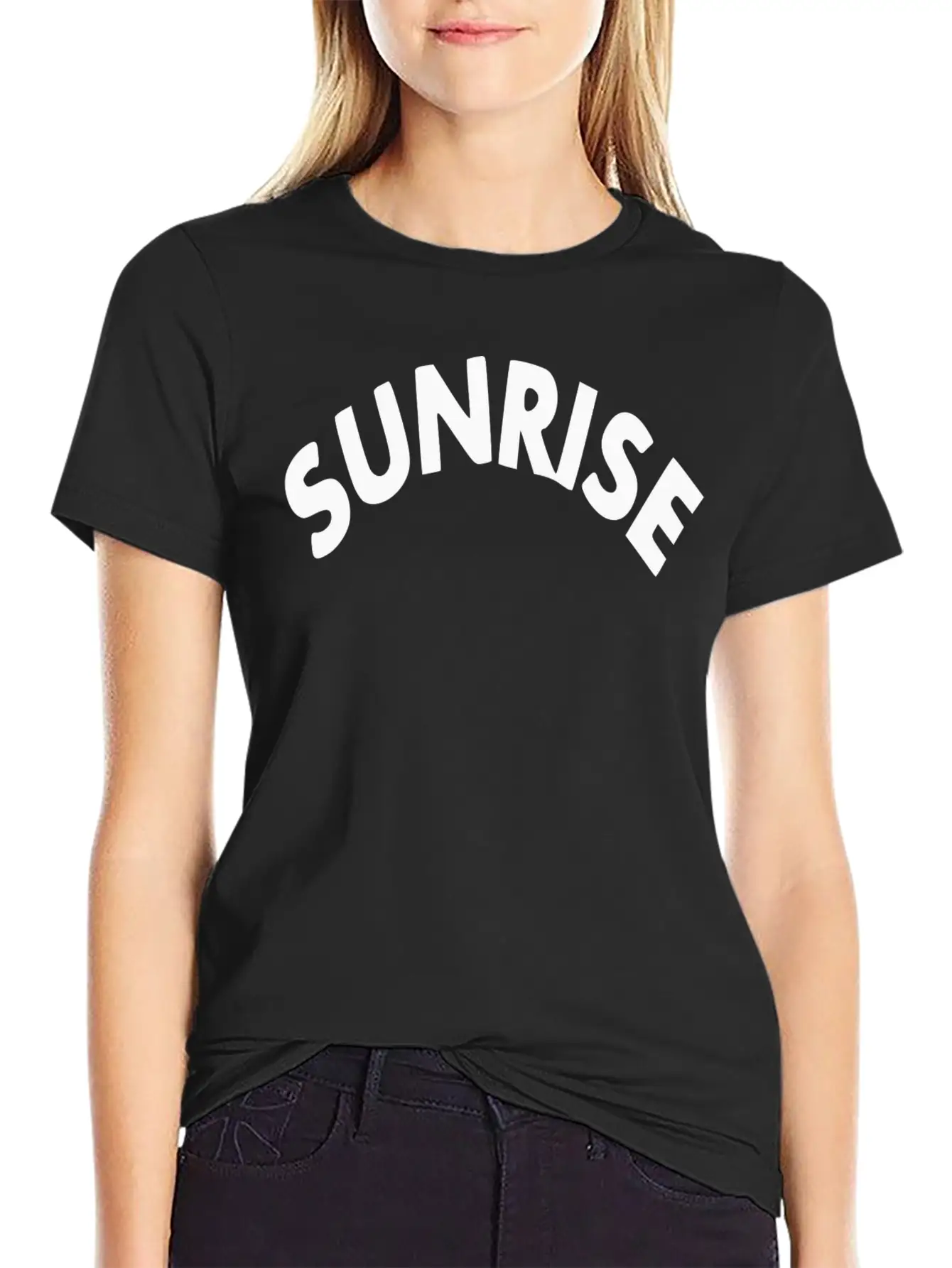SUNRISE Stylish Everyday T-Shirt – Unisex Basic Cotton Tee