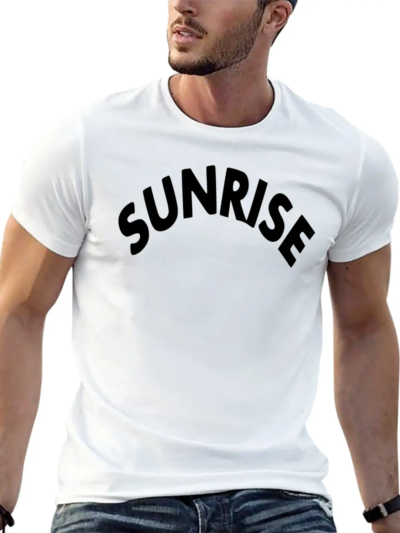 SUNRISE Stylish Everyday T-Shirt – Unisex Basic Cotton Tee