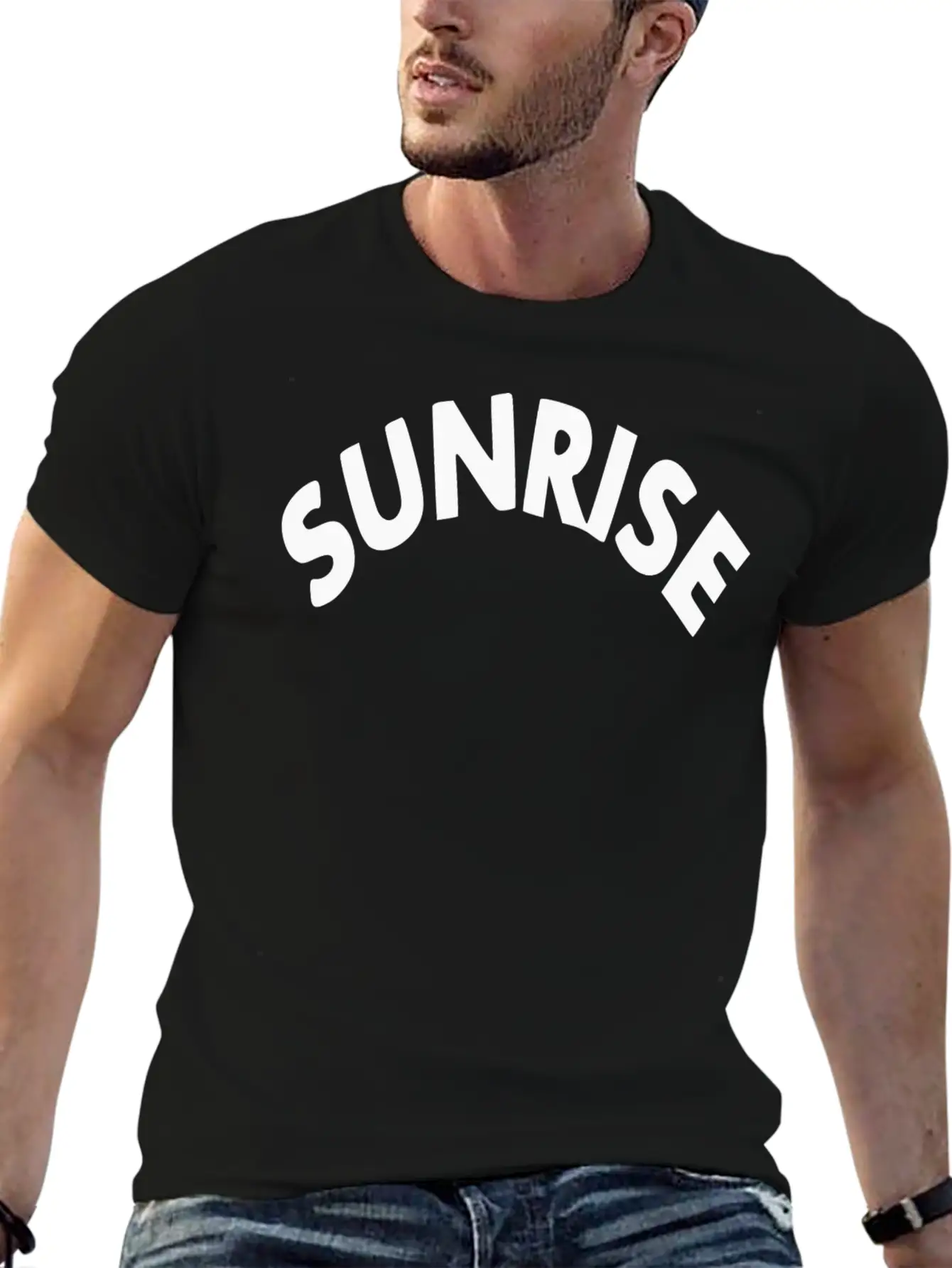 SUNRISE Stylish Everyday T-Shirt – Unisex Basic Cotton Tee