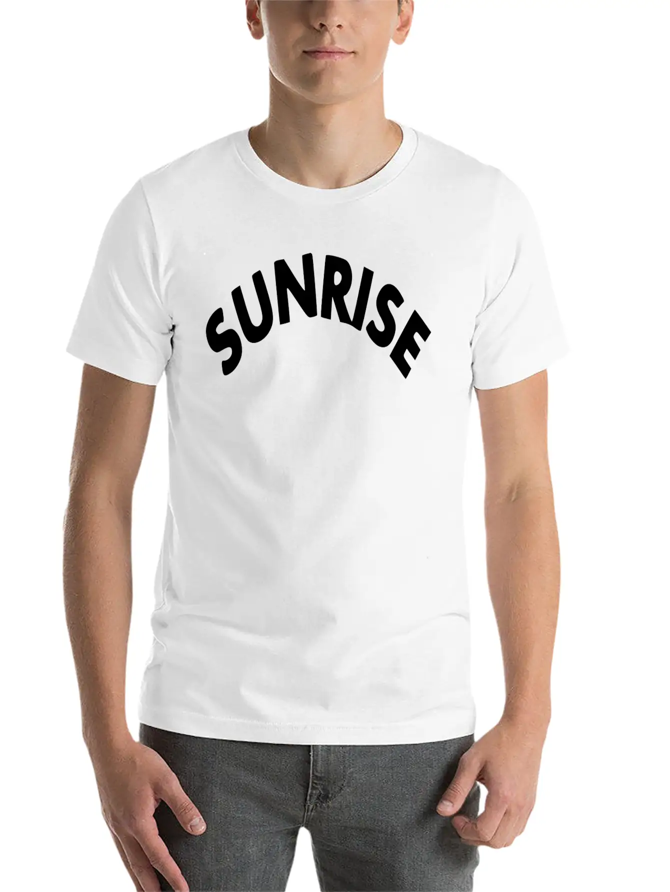 SUNRISE Stylish Everyday T-Shirt – Unisex Basic Cotton Tee