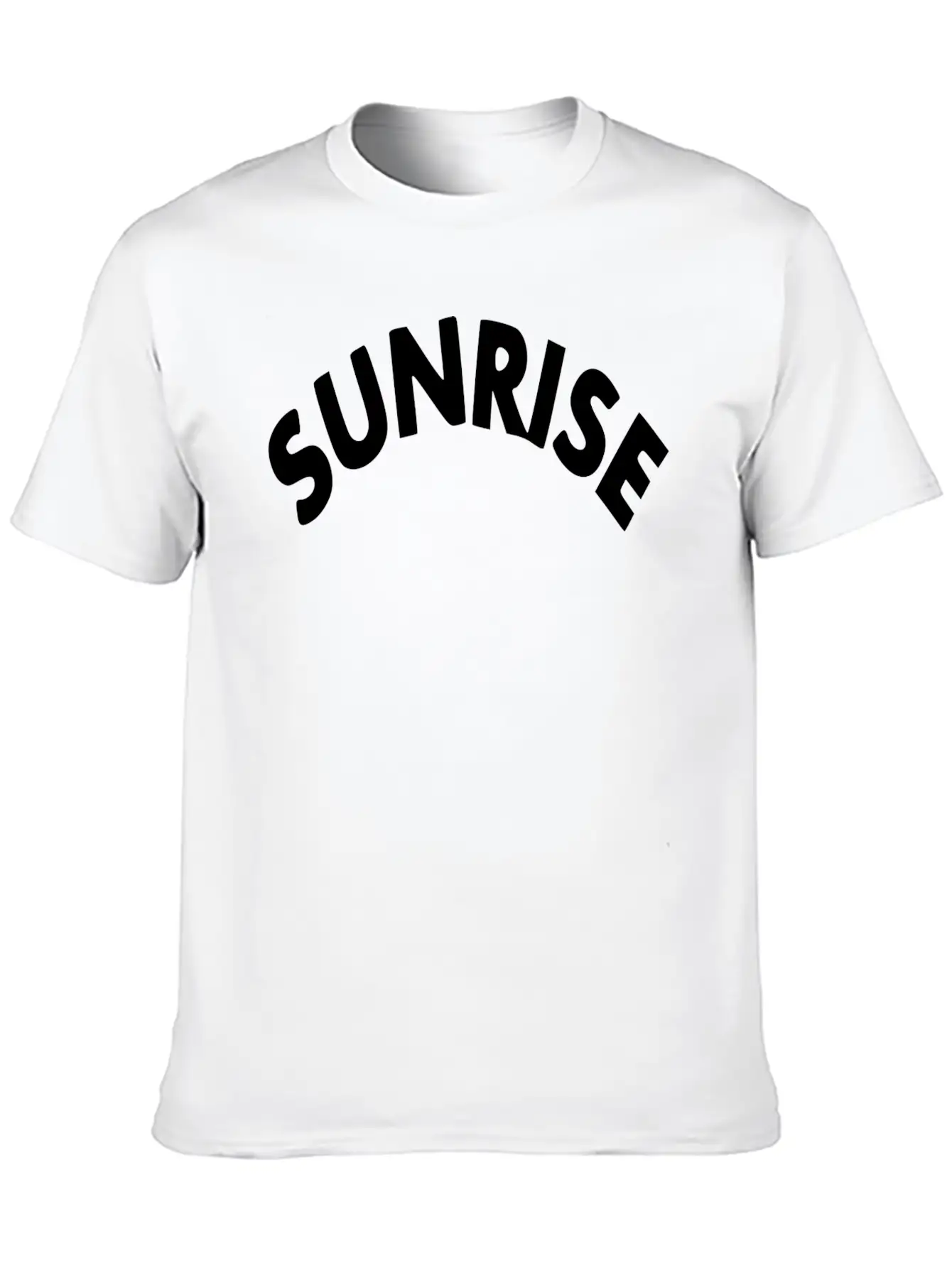 SUNRISE Stylish Everyday T-Shirt – Unisex Basic Cotton Tee