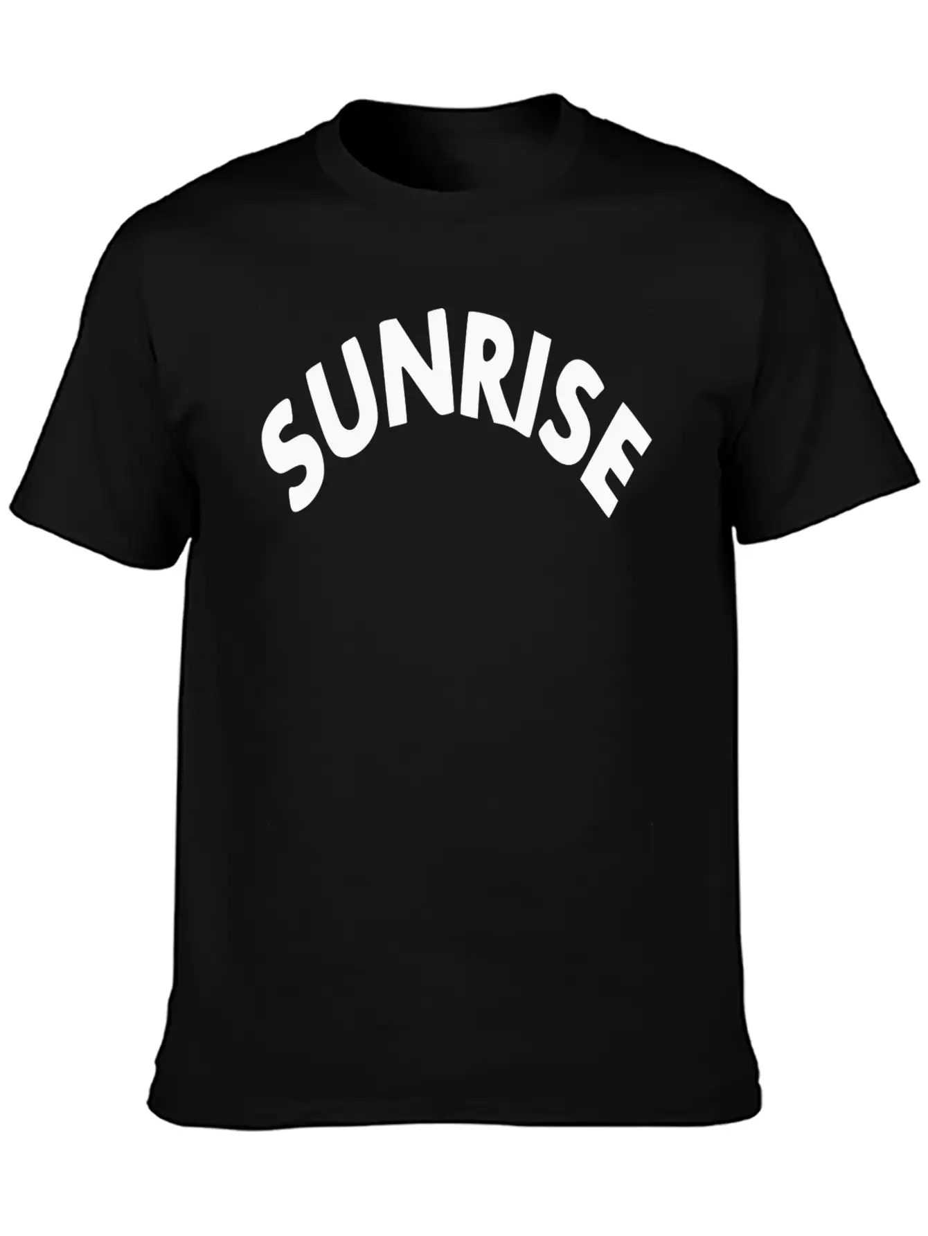 SUNRISE Stylish Everyday T-Shirt – Unisex Basic Cotton Tee