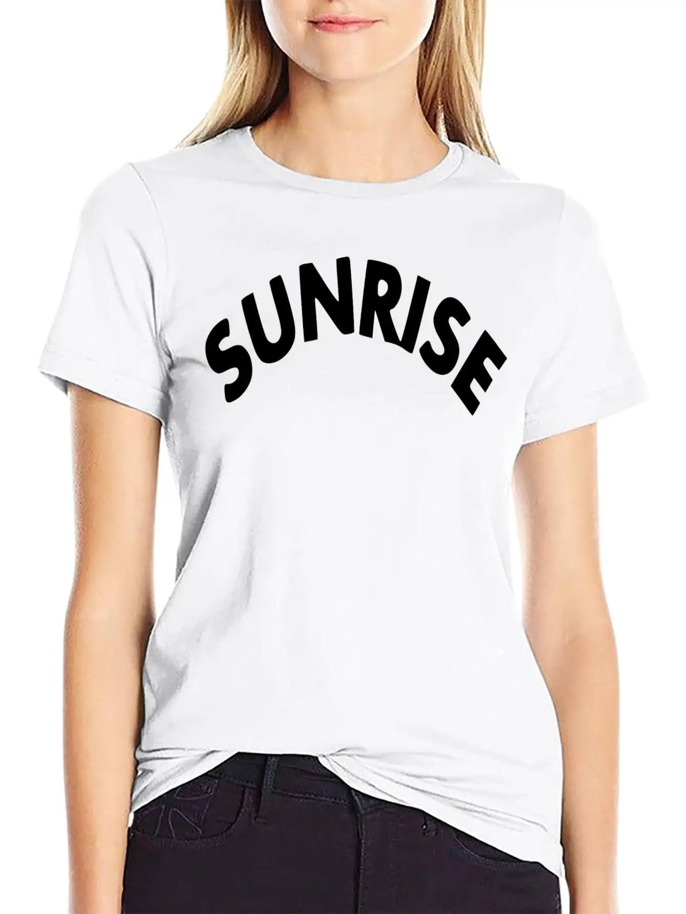 SUNRISE Stylish Everyday T-Shirt – Unisex Basic Cotton Tee