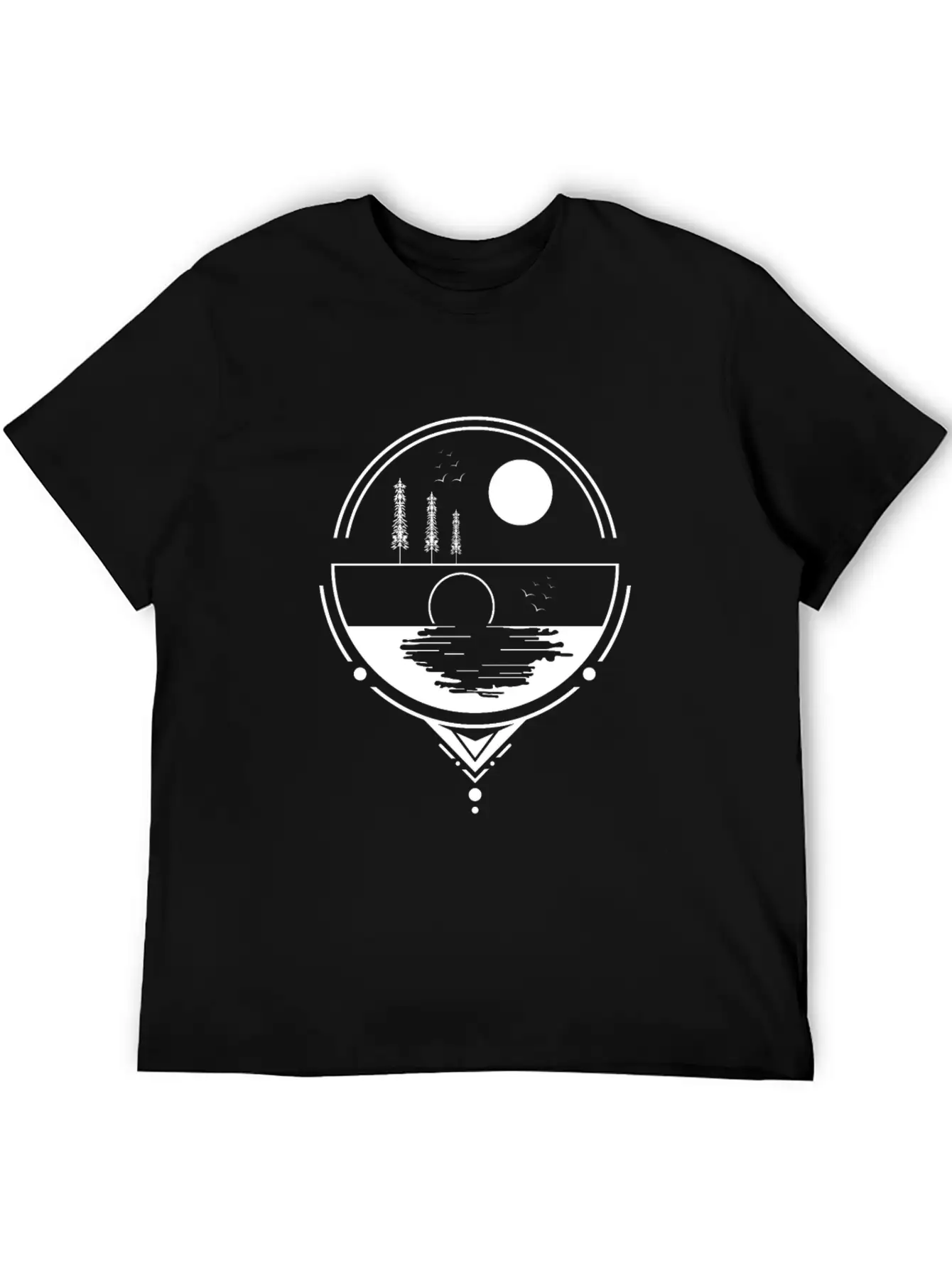 Sunrise SunsetSunset Design Stylish Everyday T-Shirt – Unisex Basic Cotton Tee