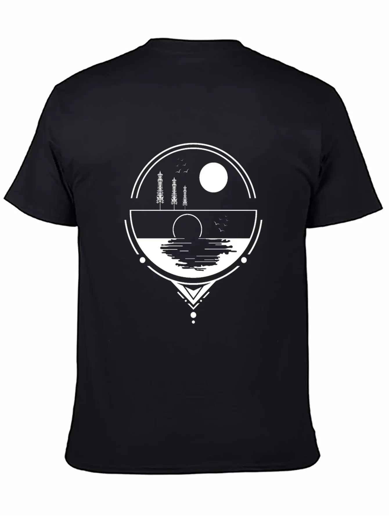 Sunrise SunsetSunset Design Stylish Everyday T-Shirt – Unisex Basic Cotton Tee