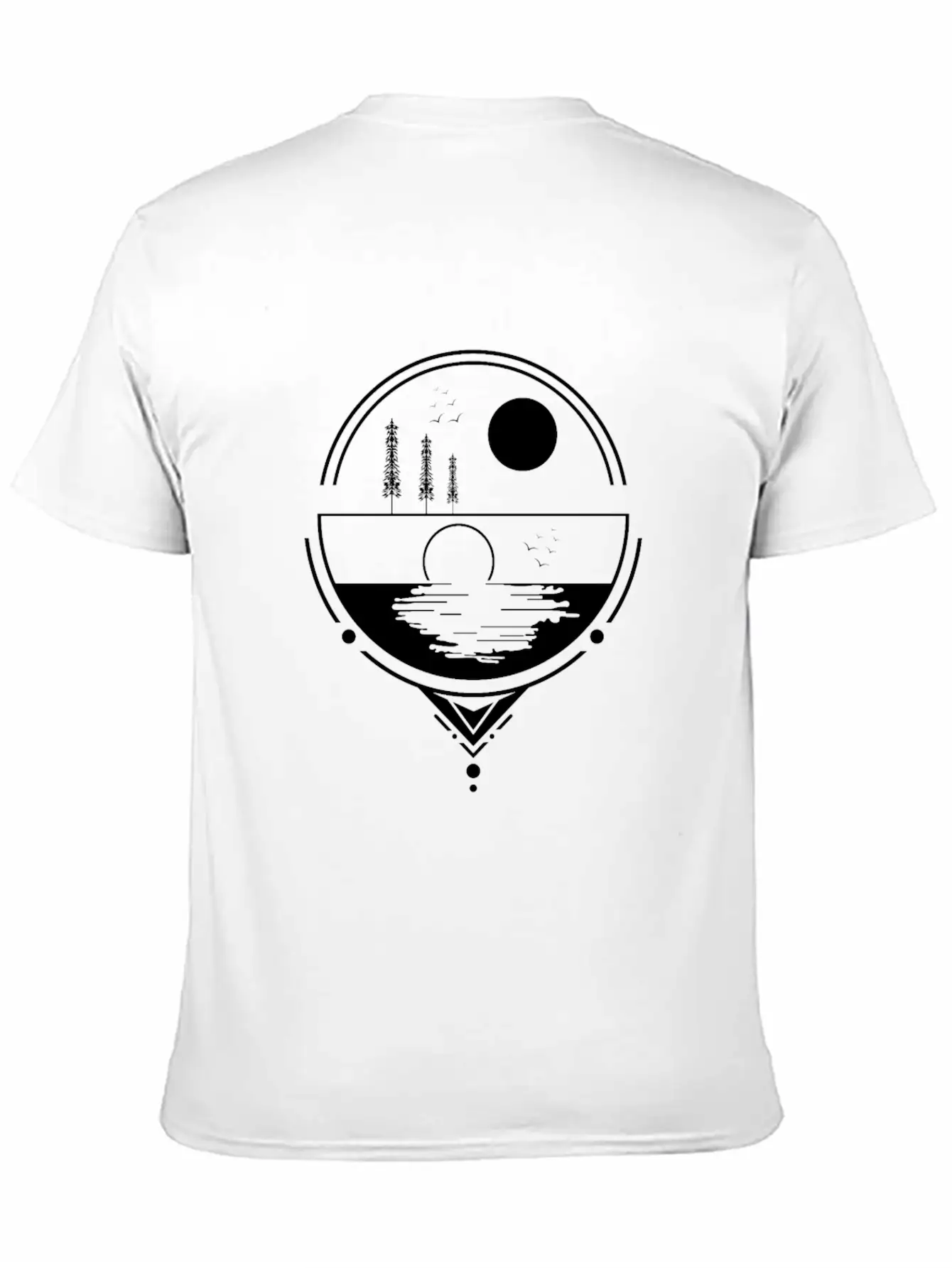 Sunrise SunsetSunset Design Stylish Everyday T-Shirt – Unisex Basic Cotton Tee