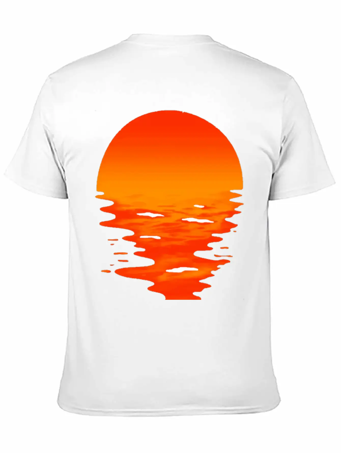 Sunset Basic Graphic T-Shirt – Daily Comfort In Soft Cotton