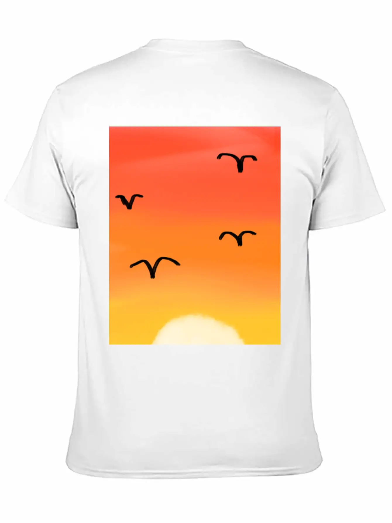 Sunset Stylish Everyday T-Shirt – Unisex Basic Cotton Tee