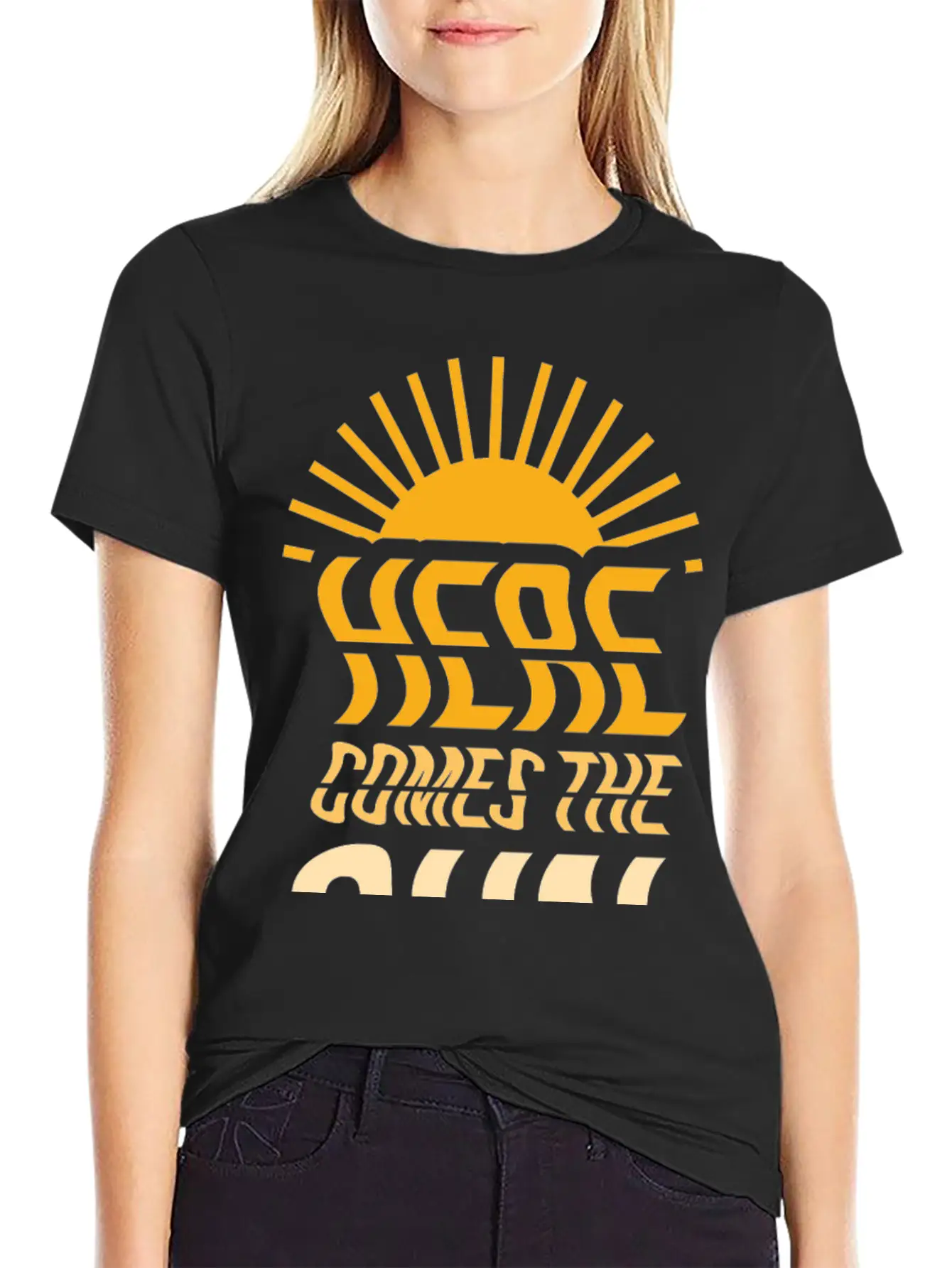 Sunshine I Beach Lover I Here Comes The Sun Timeless Short Sleeve Tee – Comfy And Minimalist Design