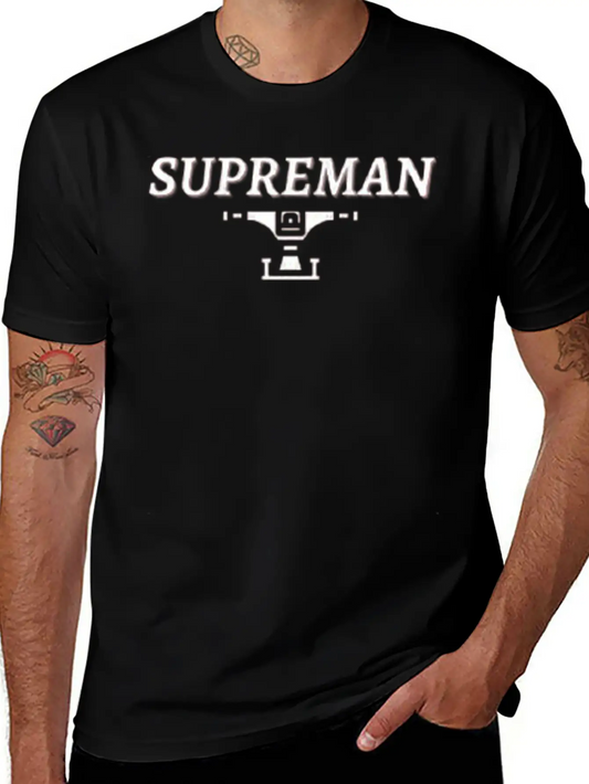 Supreman Streetwear Meme Stylish Everyday T-Shirt – Unisex Basic Cotton Tee