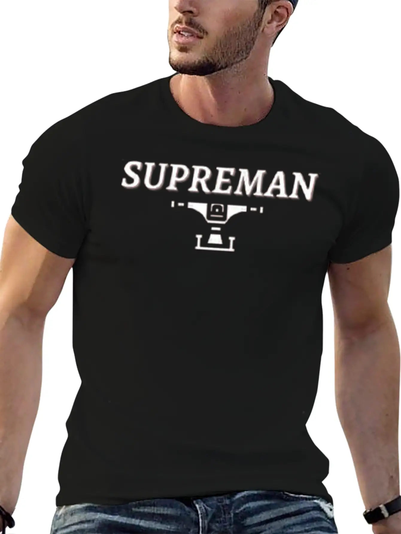 Supreman Streetwear Meme Stylish Everyday T-Shirt – Unisex Basic Cotton Tee