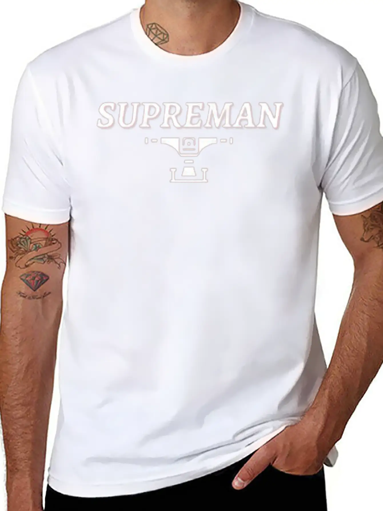 Supreman Streetwear Meme Stylish Everyday T-Shirt – Unisex Basic Cotton Tee