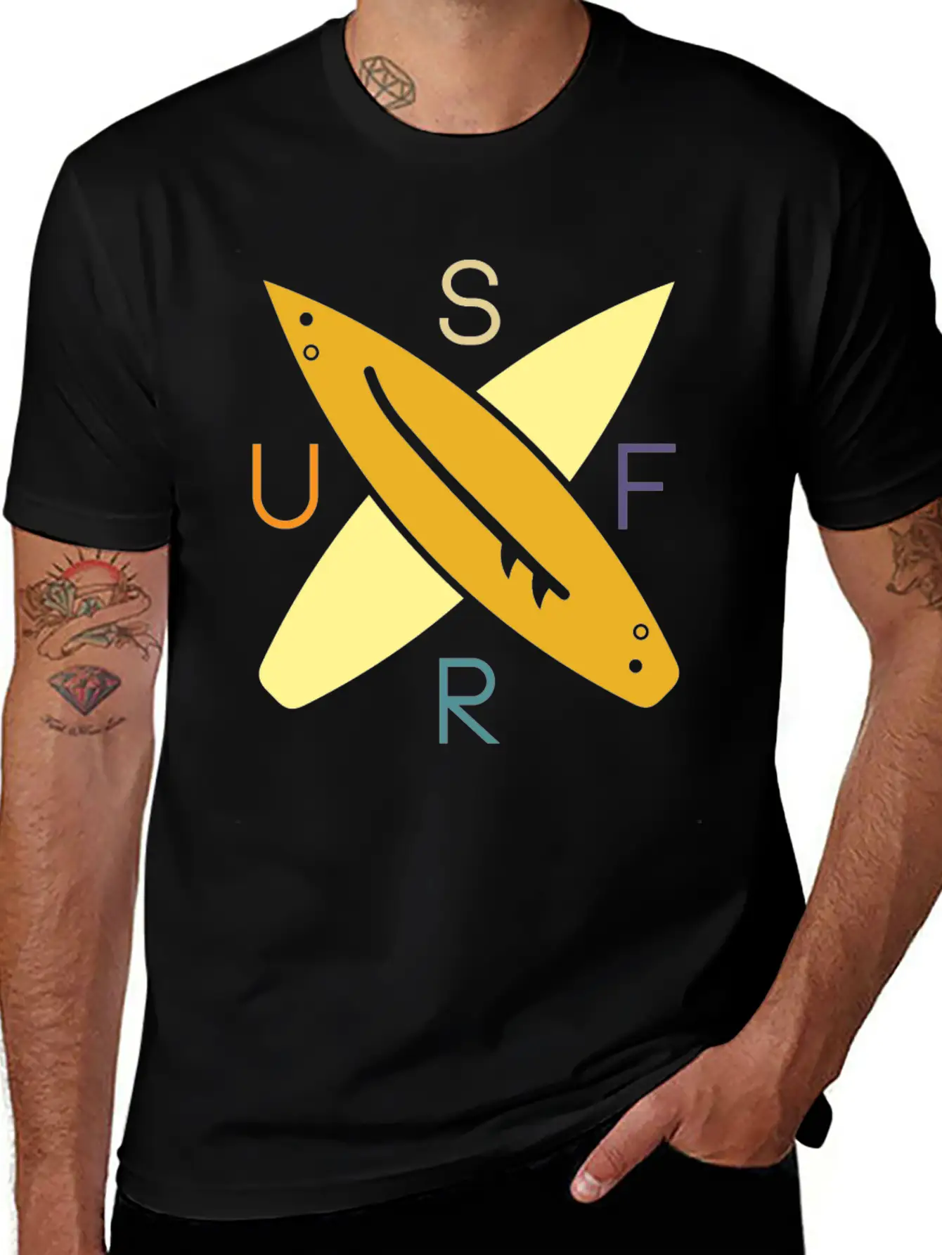 Surf Basic Graphic T-Shirt – Daily Comfort In Soft Cotton
