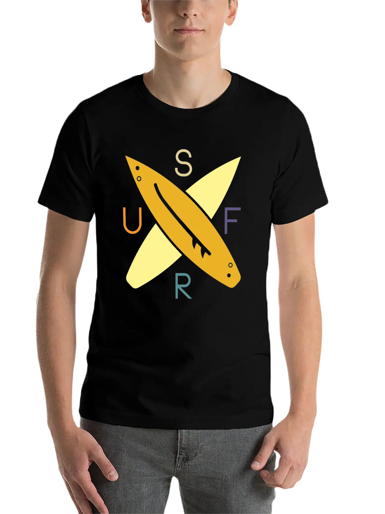Surf Basic Graphic T-Shirt – Daily Comfort In Soft Cotton