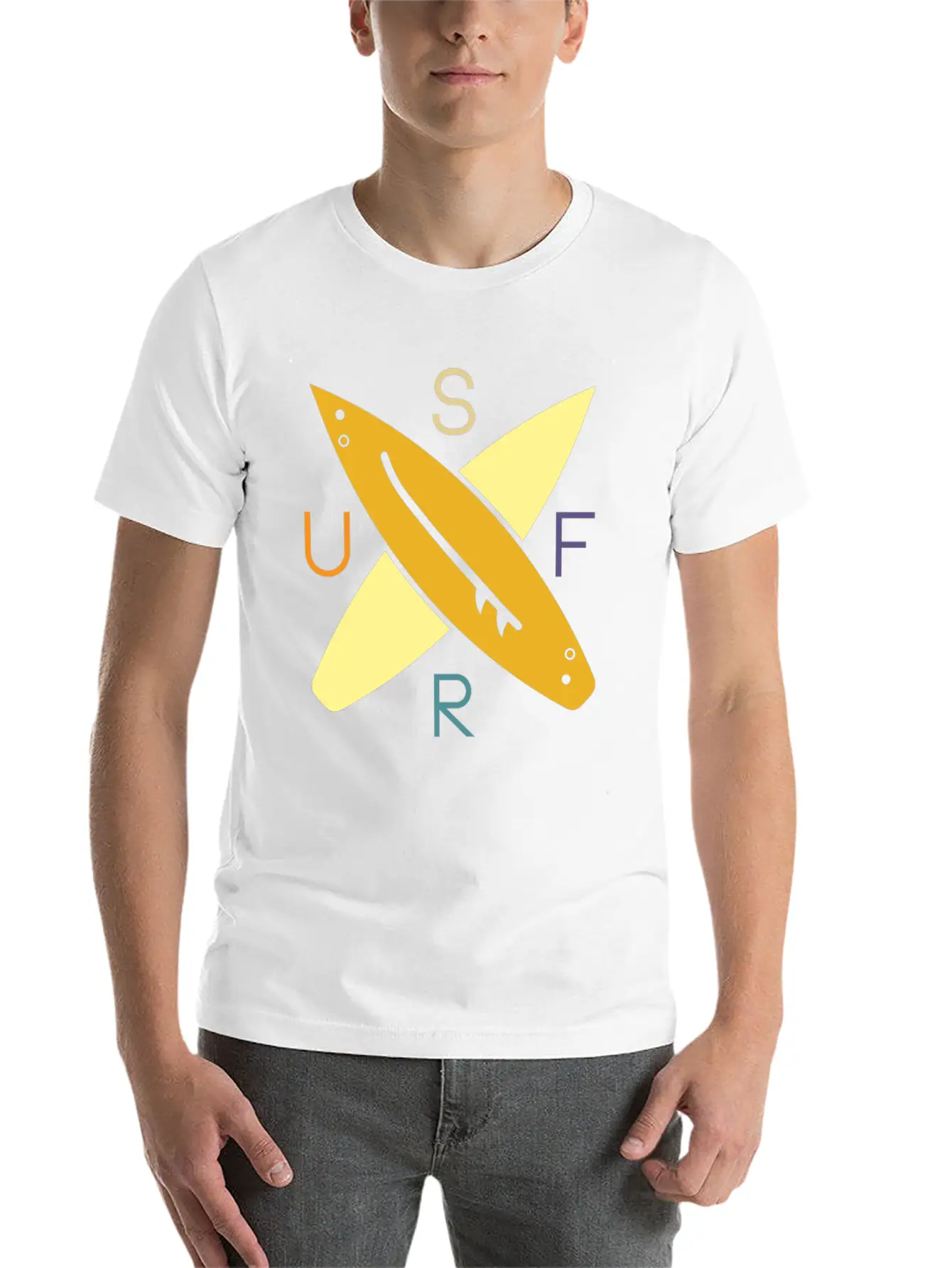 Surf Basic Graphic T-Shirt – Daily Comfort In Soft Cotton