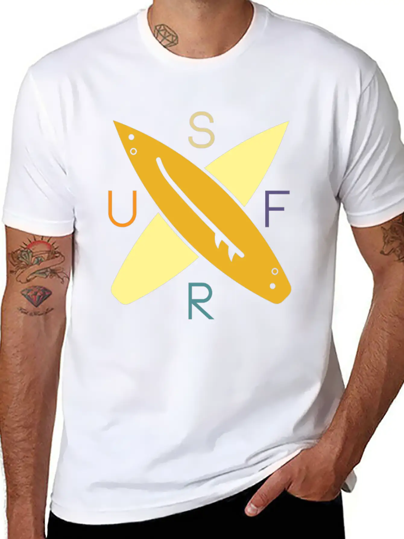 Surf Basic Graphic T-Shirt – Daily Comfort In Soft Cotton