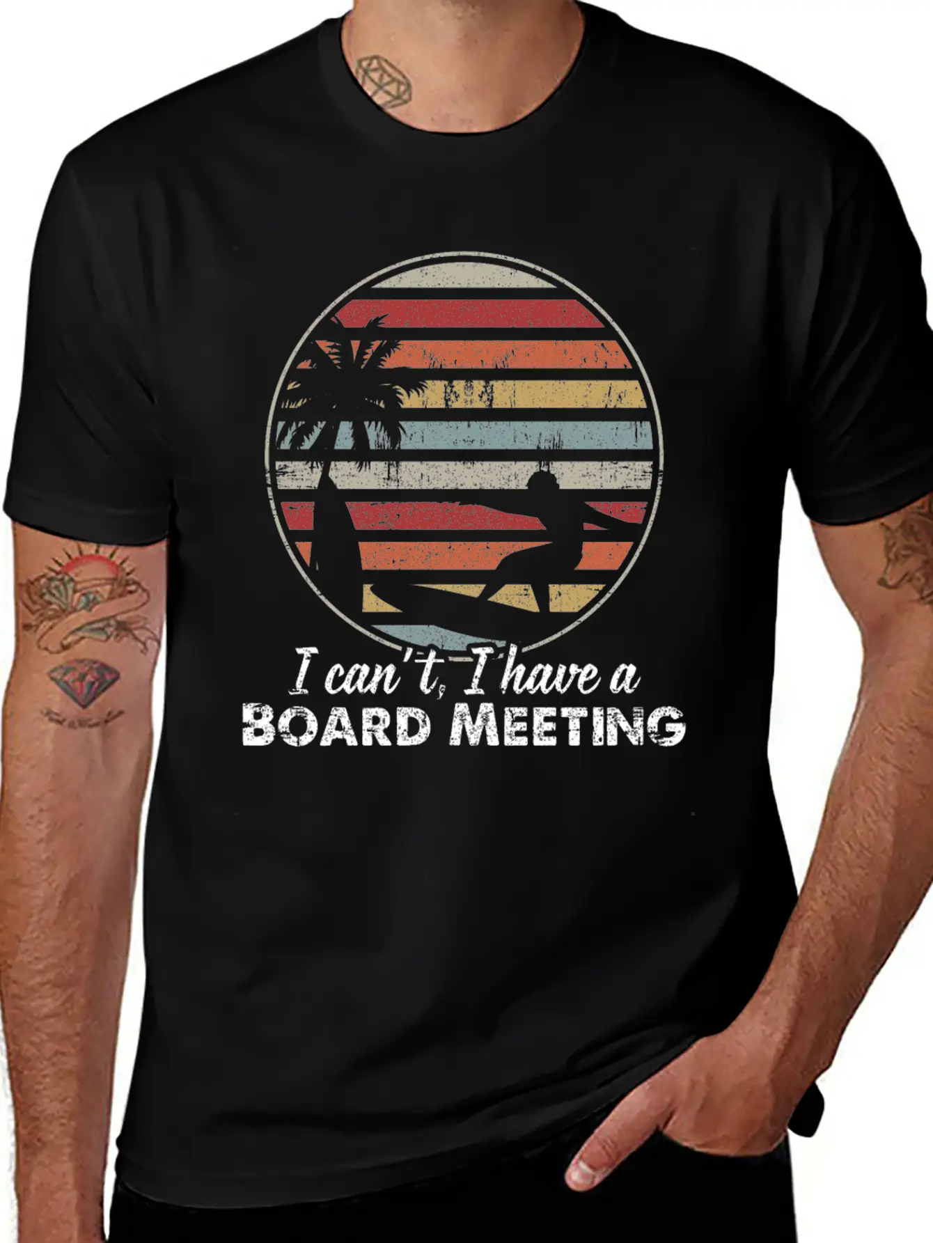 Surf Board Surfing Essential Unisex Summer Tee – Soft Cotton Casual Fit